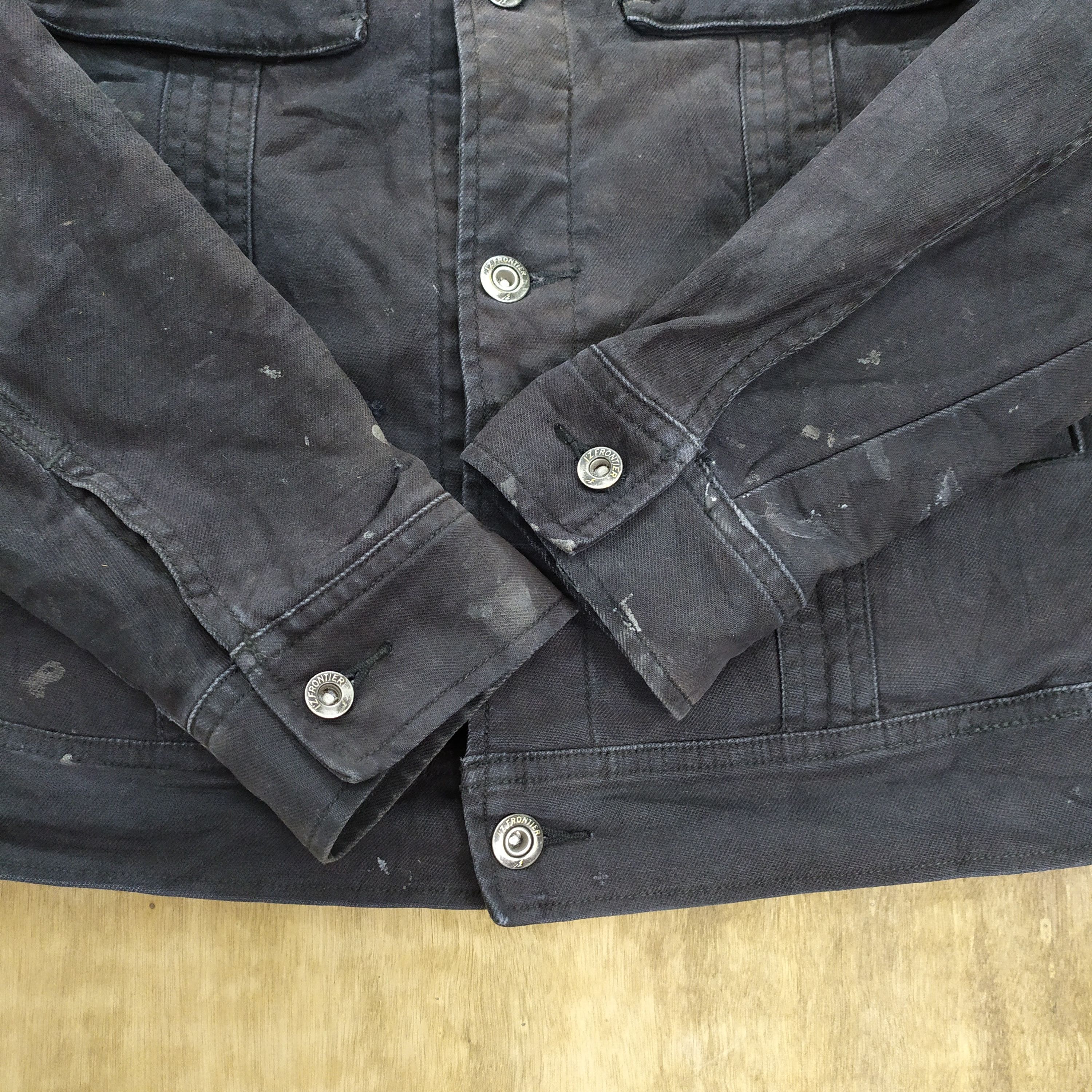 Japanese Brand IZ FRONTIER 5 POCKET DENIM JACKET /FADED COLOUR Size US S / EU 44-46 / 1 - 7 Thumbnail
