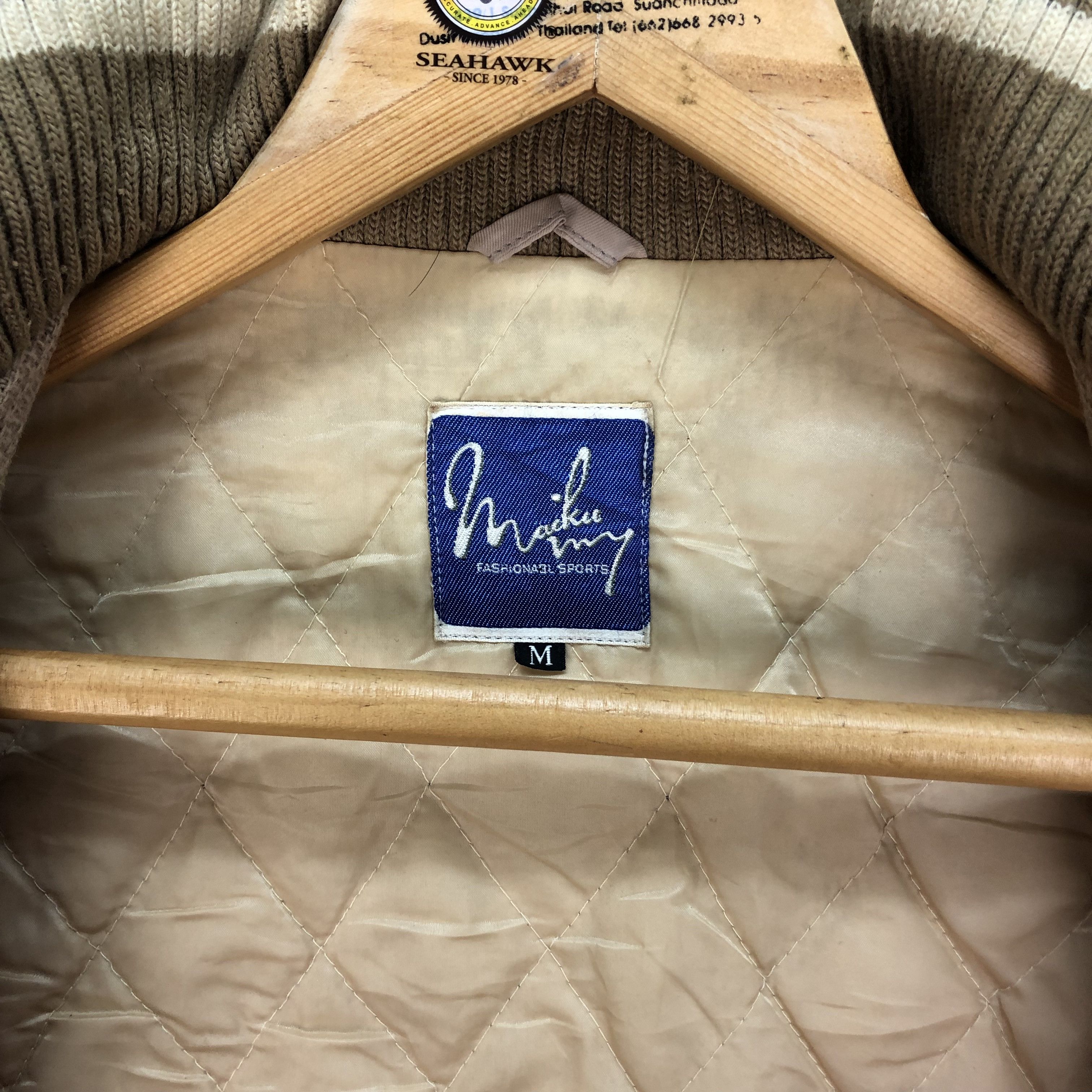 Other Vintage Maiku My Made in Japan Tutle Neck Varsity #4898-175 Size US M / EU 48-50 / 2 - 9 Thumbnail