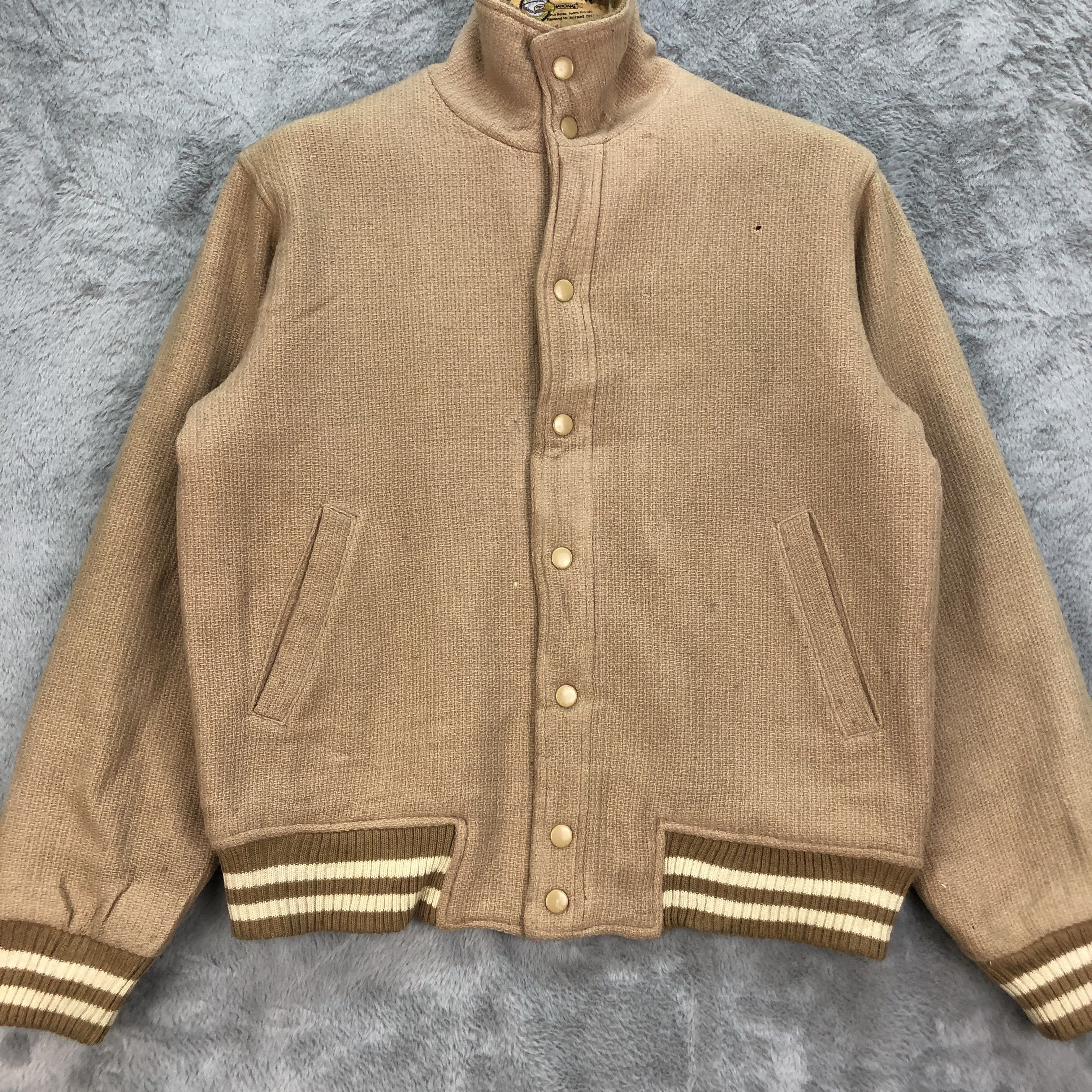 Other Vintage Maiku My Made in Japan Tutle Neck Varsity #4898-175 Size US M / EU 48-50 / 2 - 4 Thumbnail