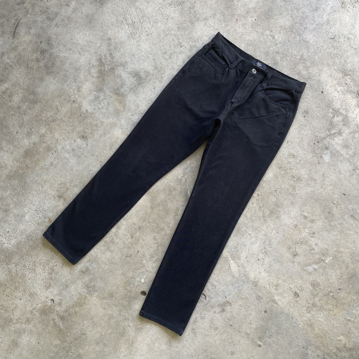 Japanese Brand Vintage Rageblue Japanese Trousers Casual Pants Black W28x27 Size US 28 / EU 44 - 2 Thumbnail
