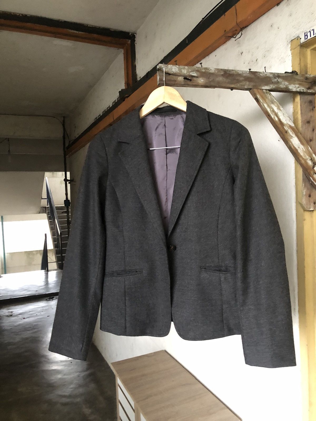 Loro Piana Vintage Loro Piana x Kiyoko Takase Single Breasted Blazer Size M / US 6-8 / IT 42-44 - 14 Thumbnail