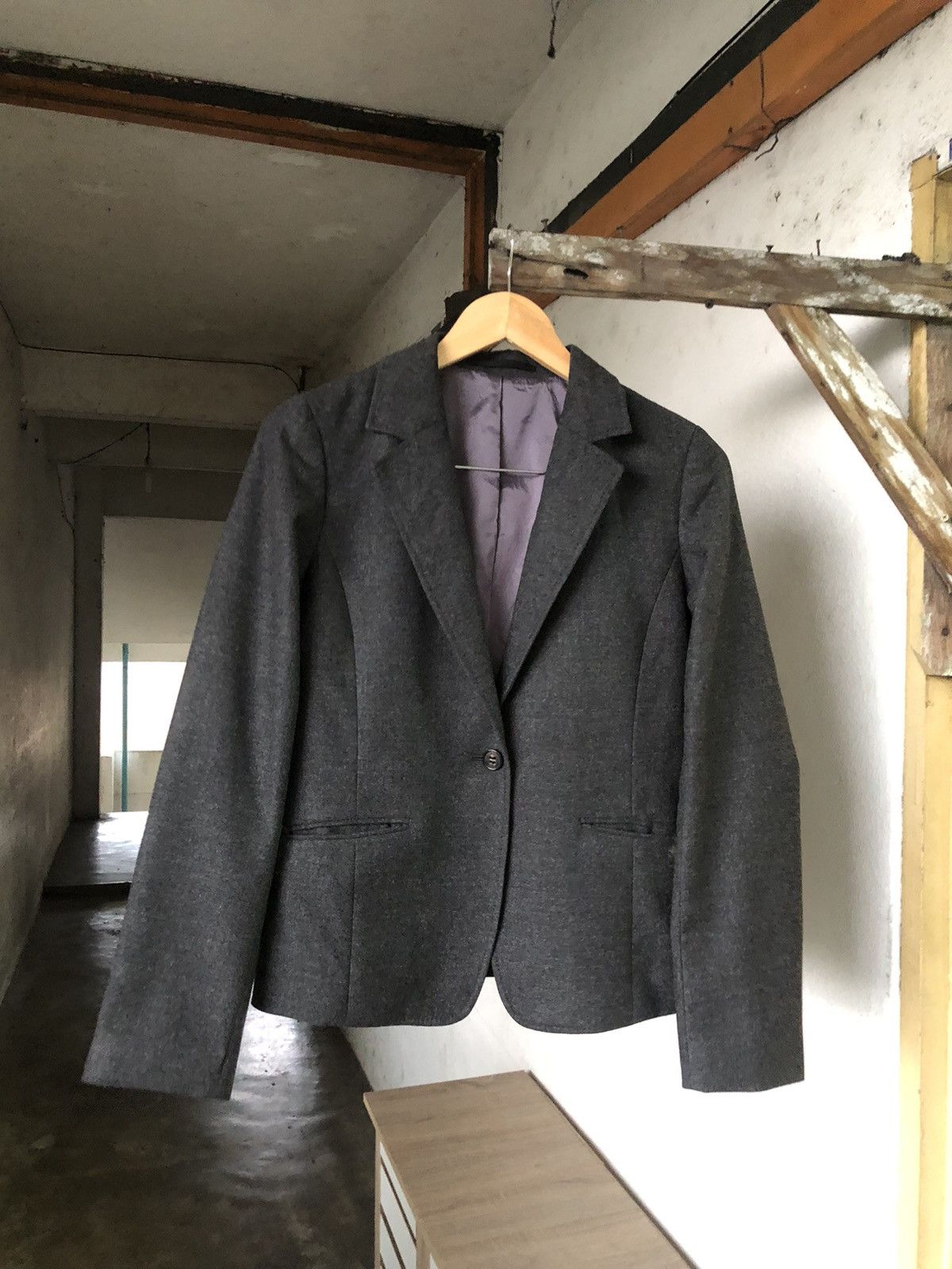 Loro Piana Vintage Loro Piana x Kiyoko Takase Single Breasted Blazer Size M / US 6-8 / IT 42-44 - 5 Thumbnail