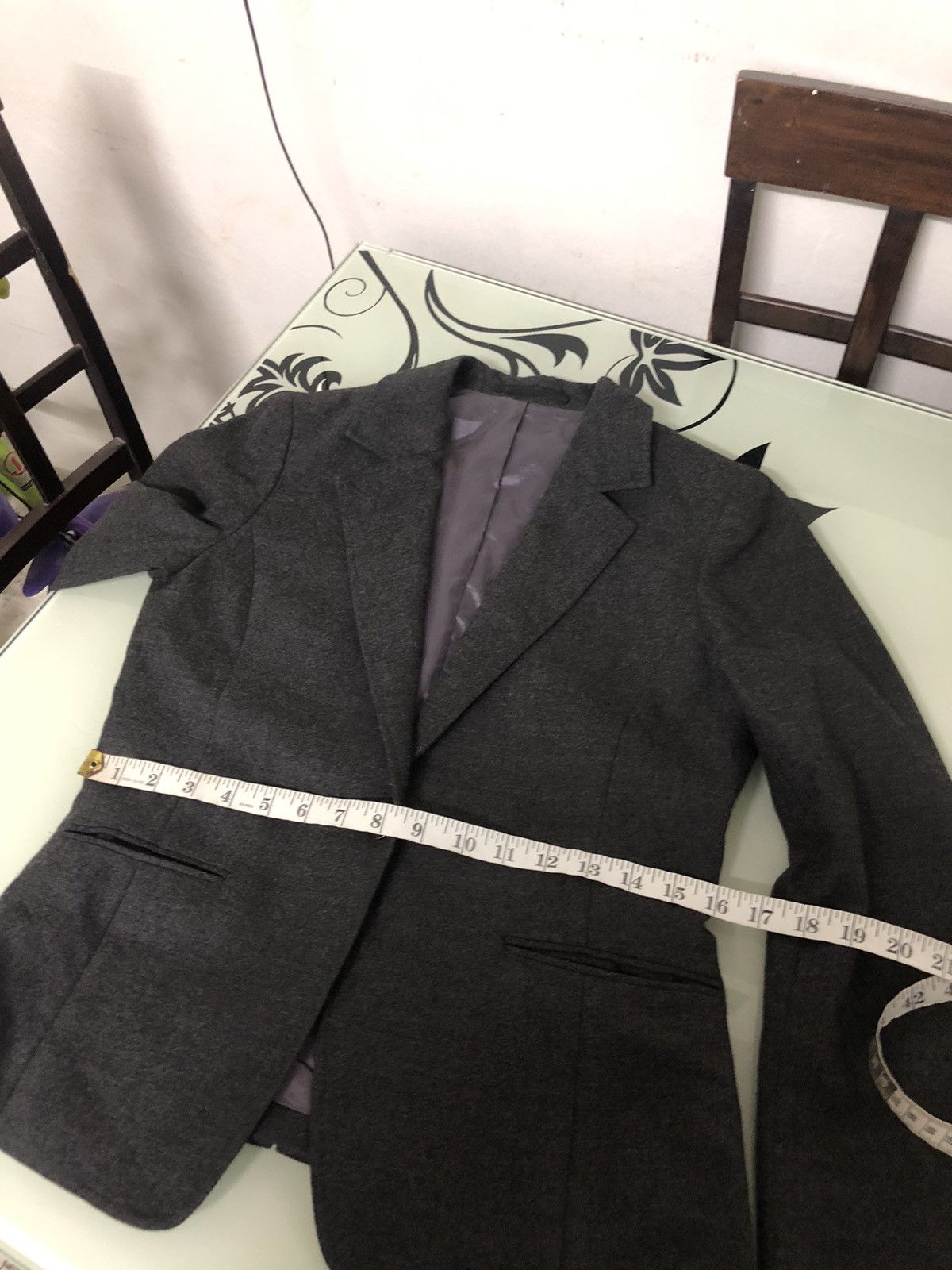 Loro Piana Vintage Loro Piana x Kiyoko Takase Single Breasted Blazer Size M / US 6-8 / IT 42-44 - 23 Thumbnail