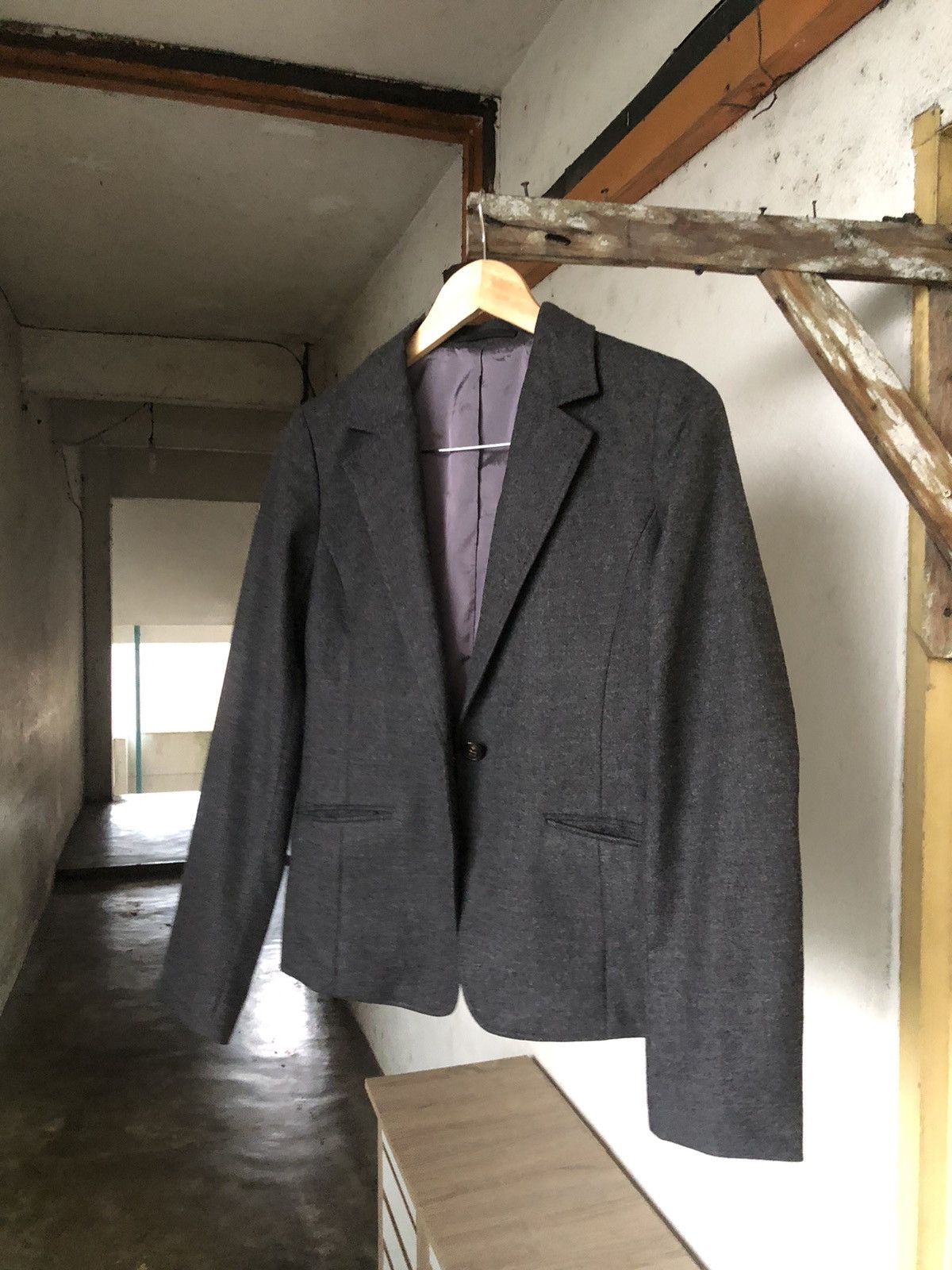 Loro Piana Vintage Loro Piana x Kiyoko Takase Single Breasted Blazer Size M / US 6-8 / IT 42-44 - 13 Thumbnail