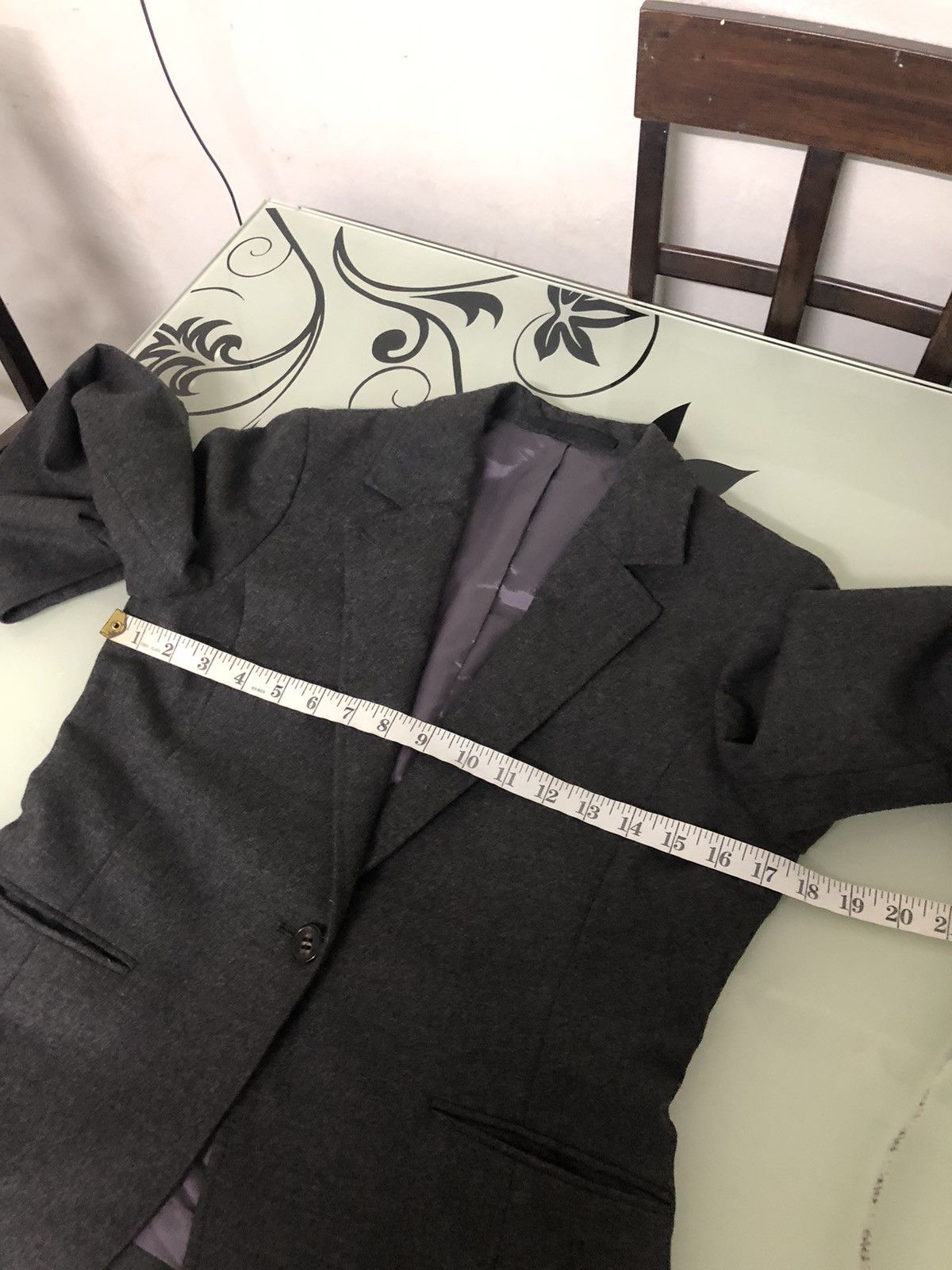 Loro Piana Vintage Loro Piana x Kiyoko Takase Single Breasted Blazer Size M / US 6-8 / IT 42-44 - 19 Thumbnail