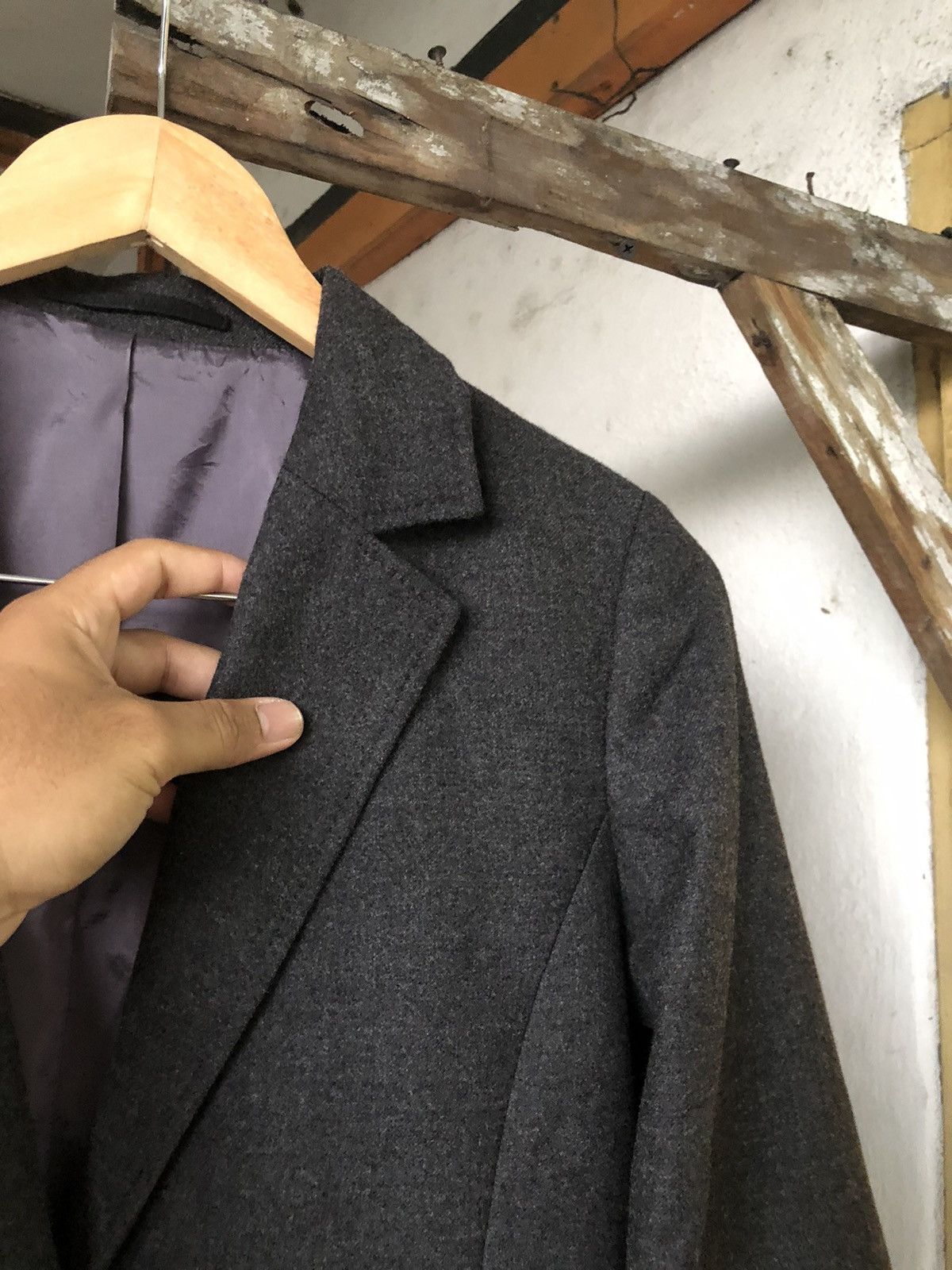 Loro Piana Vintage Loro Piana x Kiyoko Takase Single Breasted Blazer Size M / US 6-8 / IT 42-44 - 6 Thumbnail