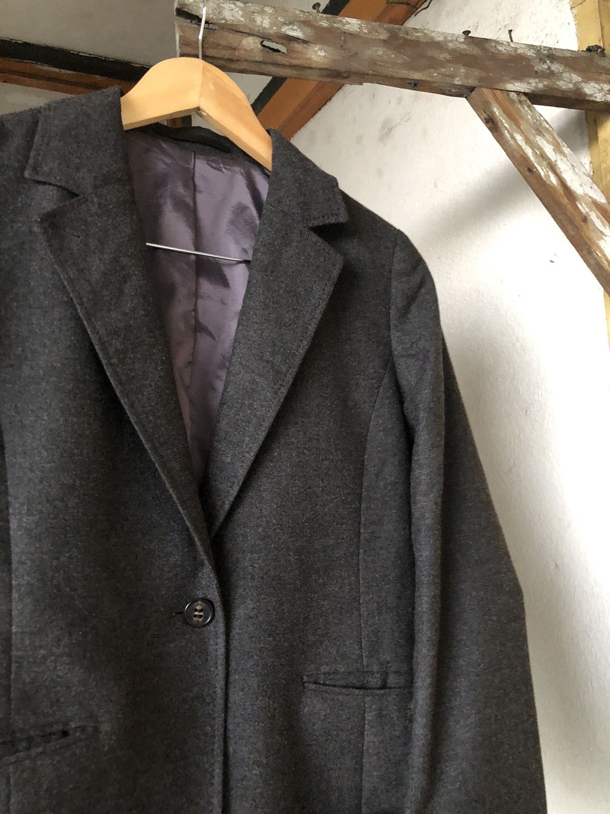 Loro Piana Vintage Loro Piana x Kiyoko Takase Single Breasted Blazer Size M / US 6-8 / IT 42-44 - 7 Thumbnail