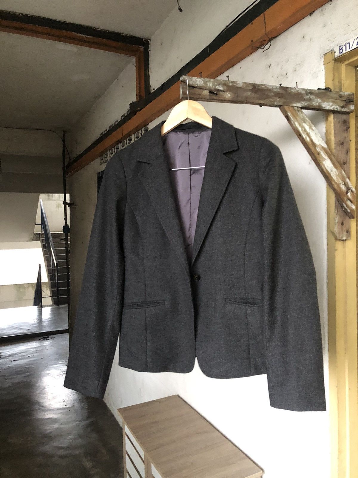 Loro Piana Vintage Loro Piana x Kiyoko Takase Single Breasted Blazer Size M / US 6-8 / IT 42-44 - 15 Thumbnail