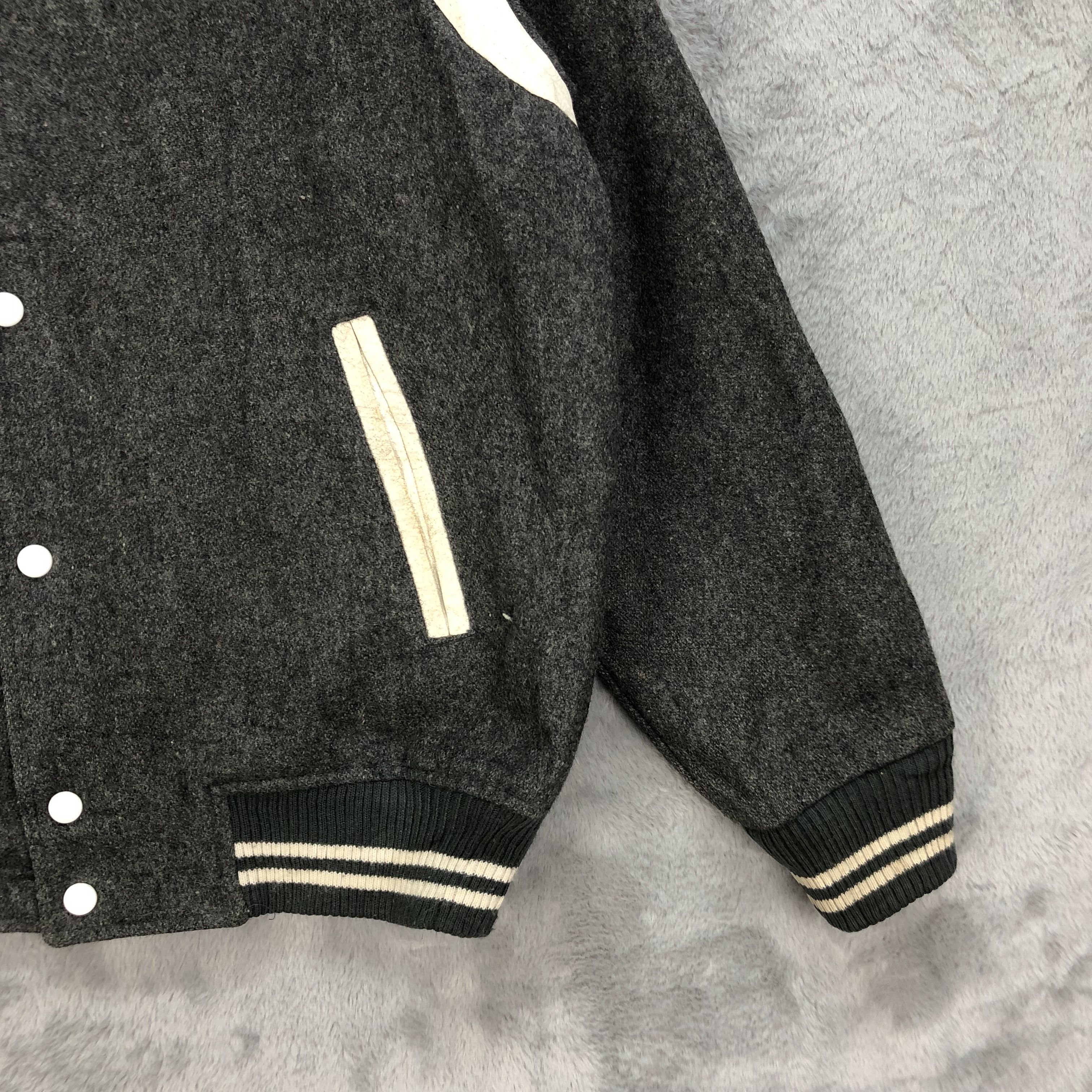Japanese Brand Vintage LaCrosse Casual Wear Wool Varsity Jacket #4899-175 Size US L / EU 52-54 / 3 - 5 Thumbnail