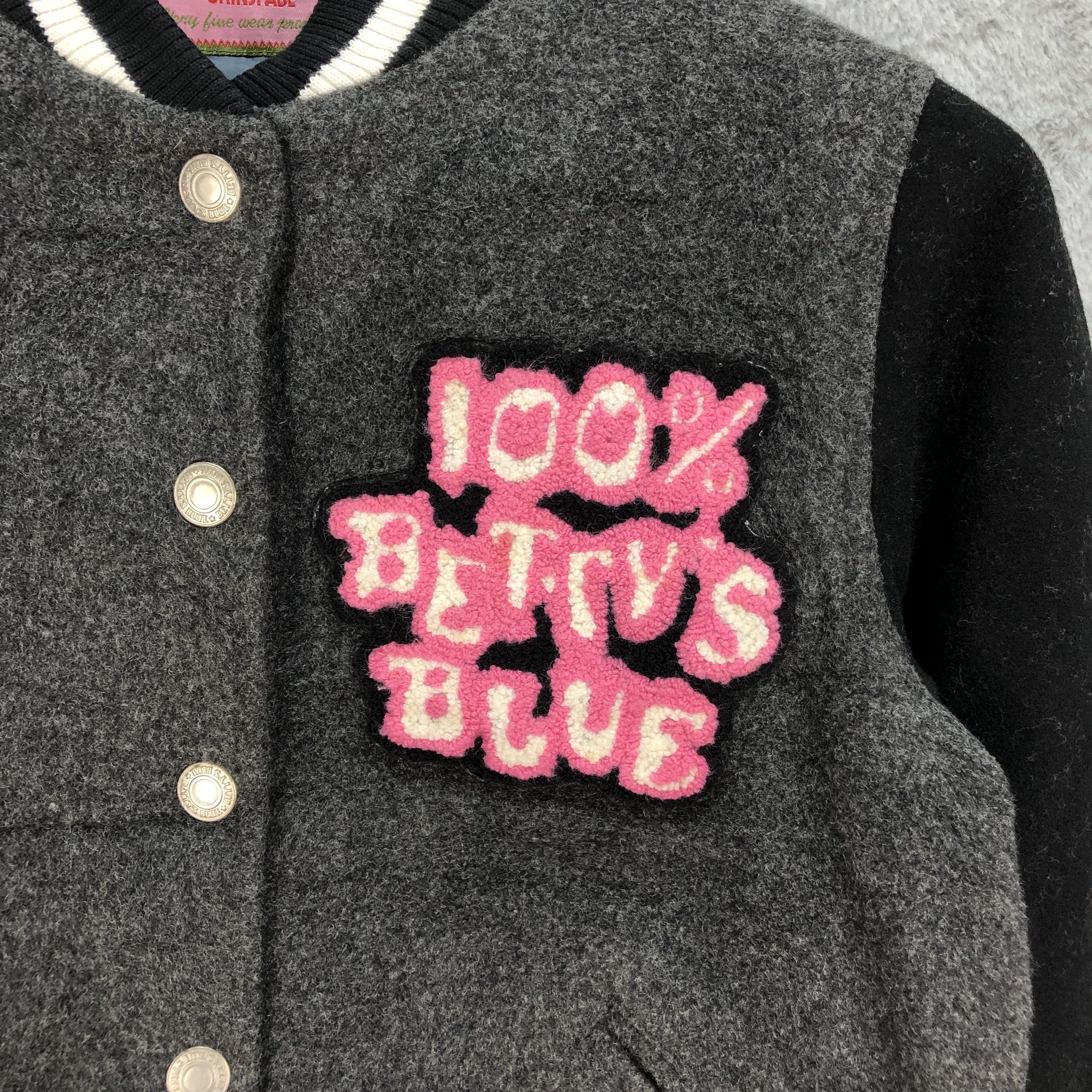Japanese Brand BETTY'S BLUE by Shinji Abe Varsity Jacket #4838-173 Size S / US 4 / IT 40 - 4 Thumbnail