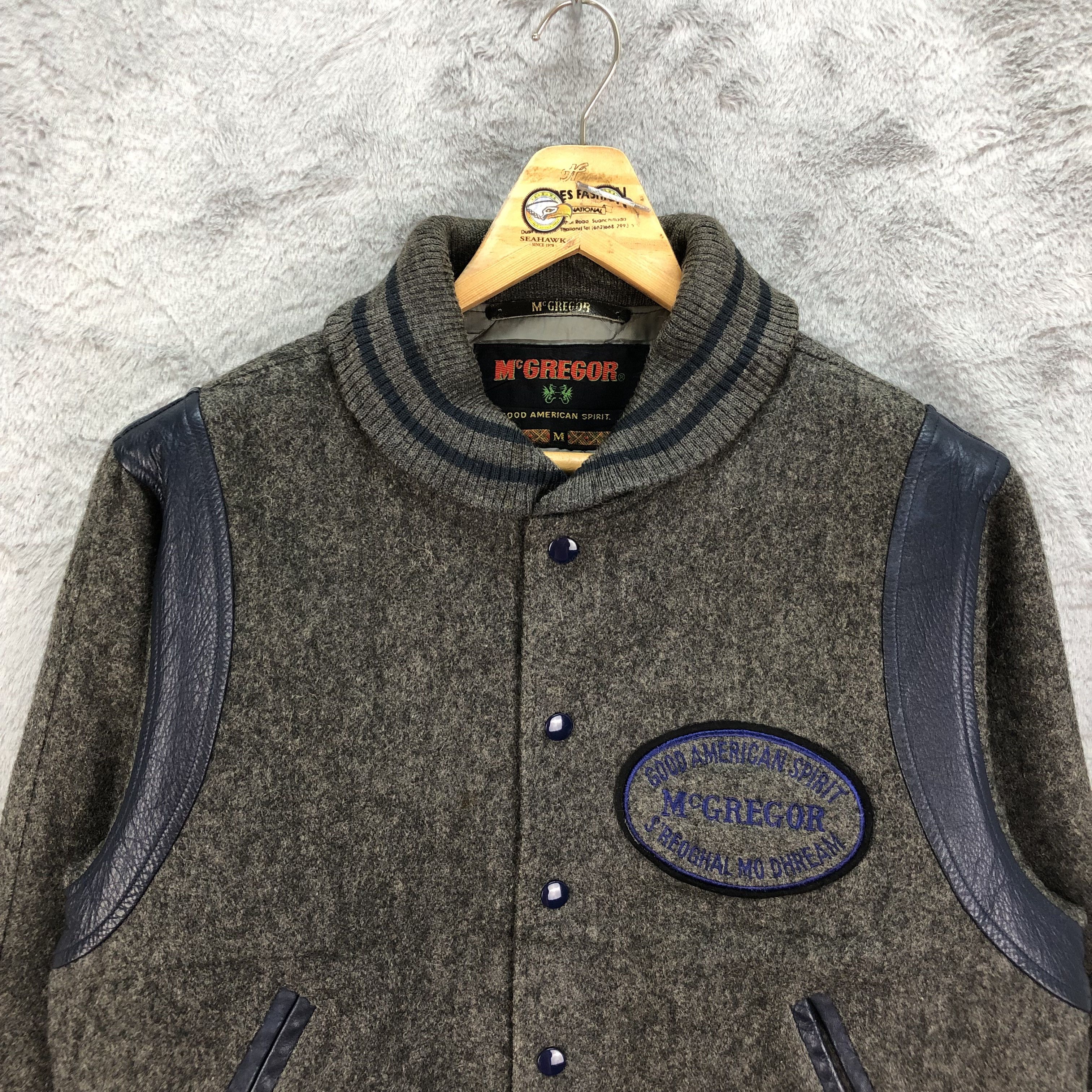 McGregor Mcgregor Good American Spirit Varsity Jacket #4799-170 Size US M / EU 48-50 / 2 - 2 Thumbnail