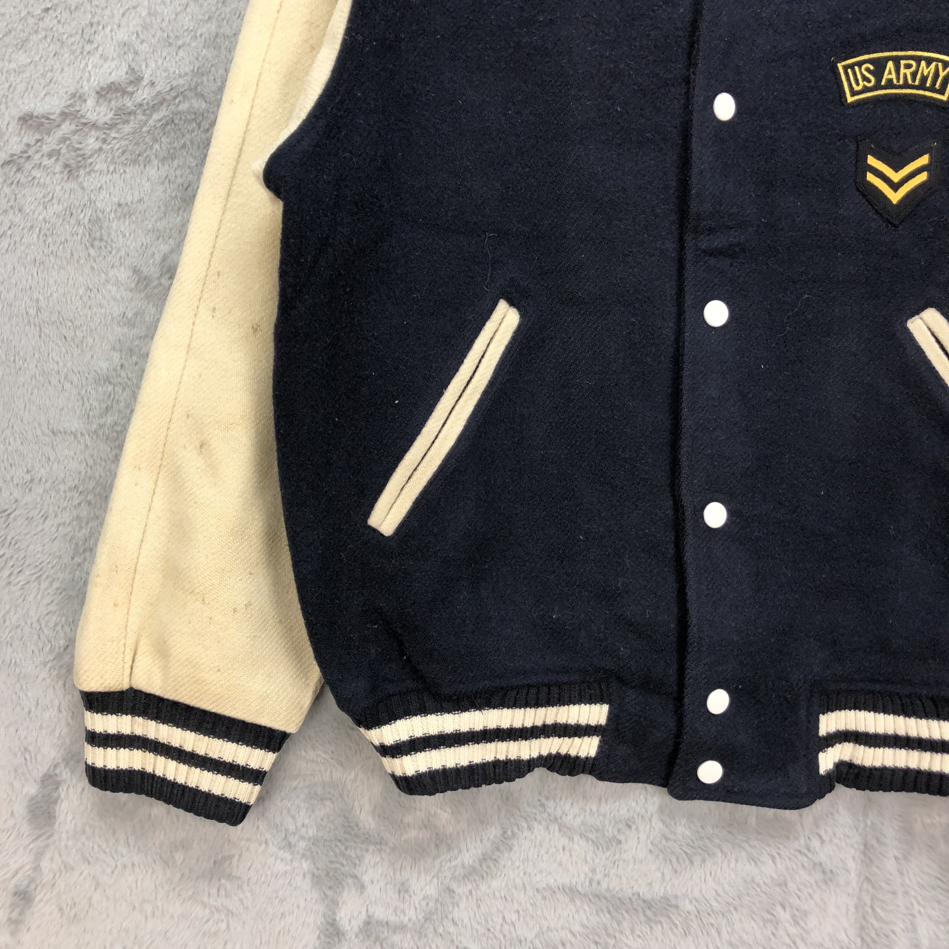 McGregor Vintage Mcgregor Us Army Varsity Jacket #4902-175 Size US L / EU 52-54 / 3 - 4 Thumbnail