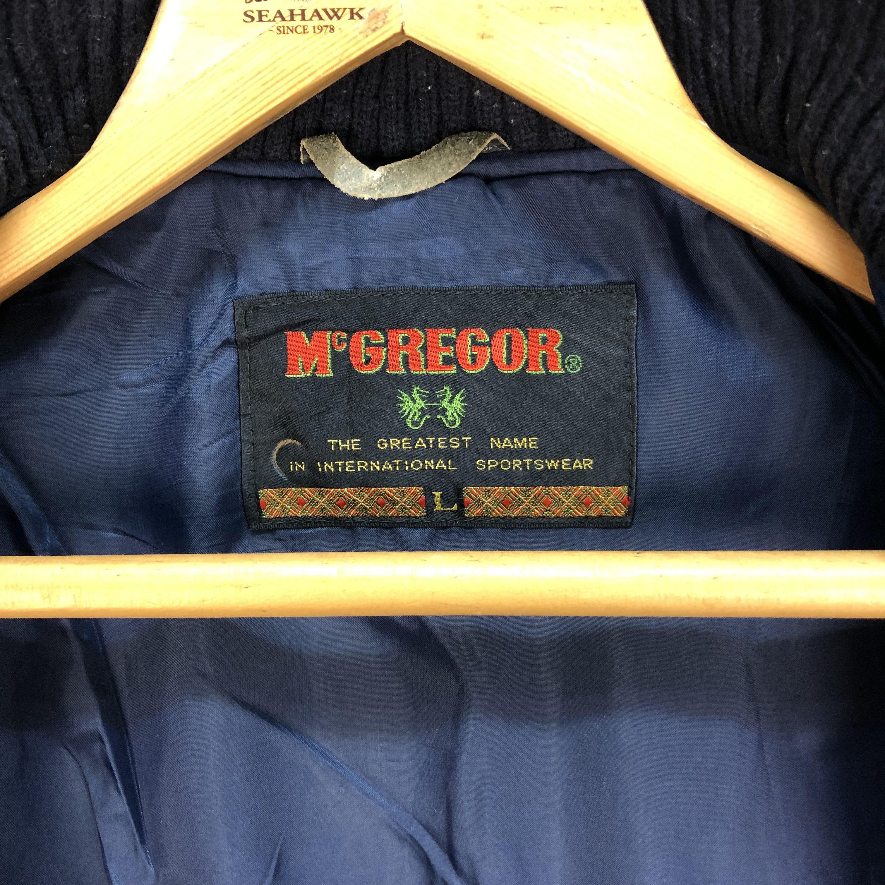 McGregor Vintage Mcgregor Us Army Varsity Jacket #4902-175 Size US L / EU 52-54 / 3 - 10 Thumbnail
