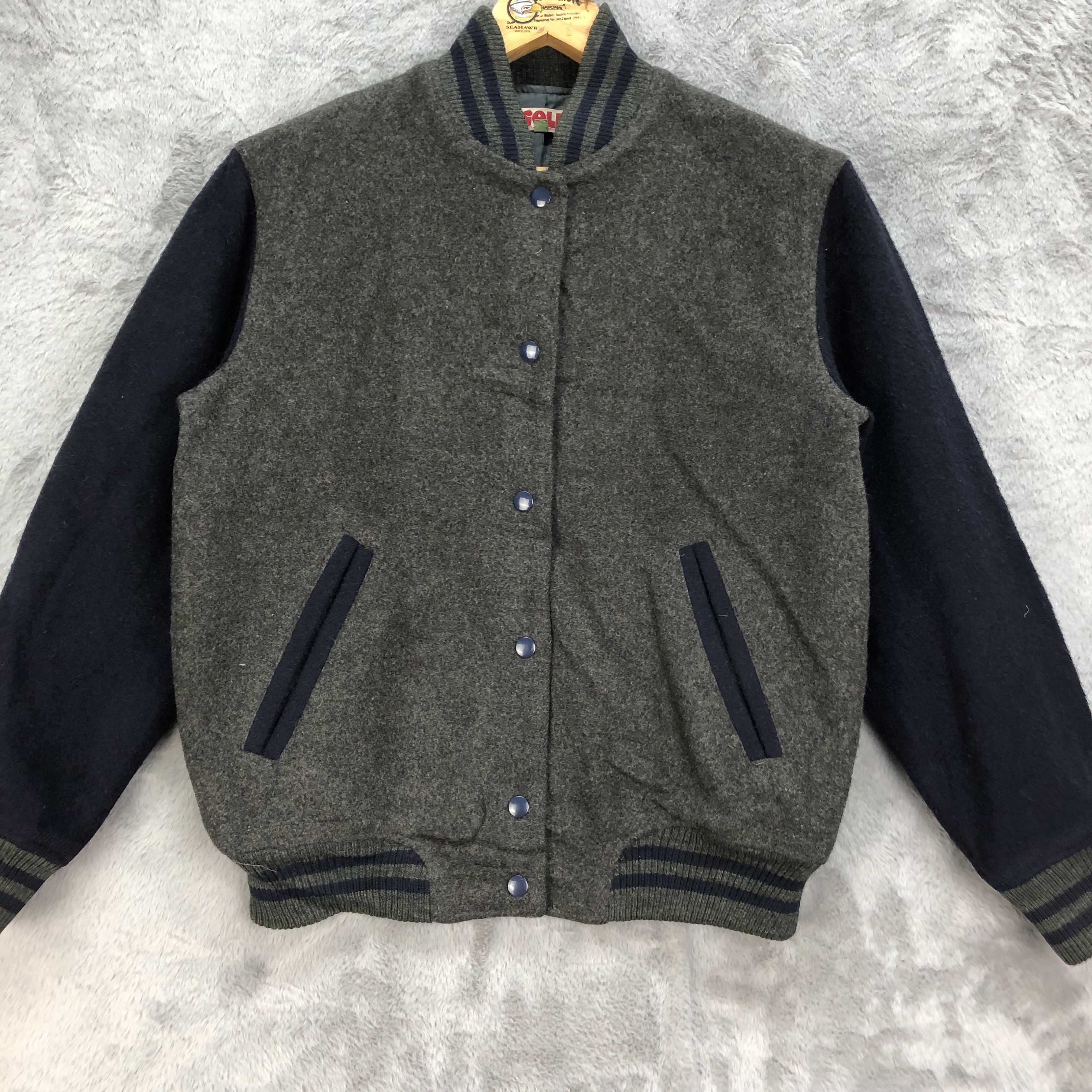 Vintage Vintage COLE of California Wool Varsity Jacket #4897-175 Size M / US 6-8 / IT 42-44 - 3 Thumbnail