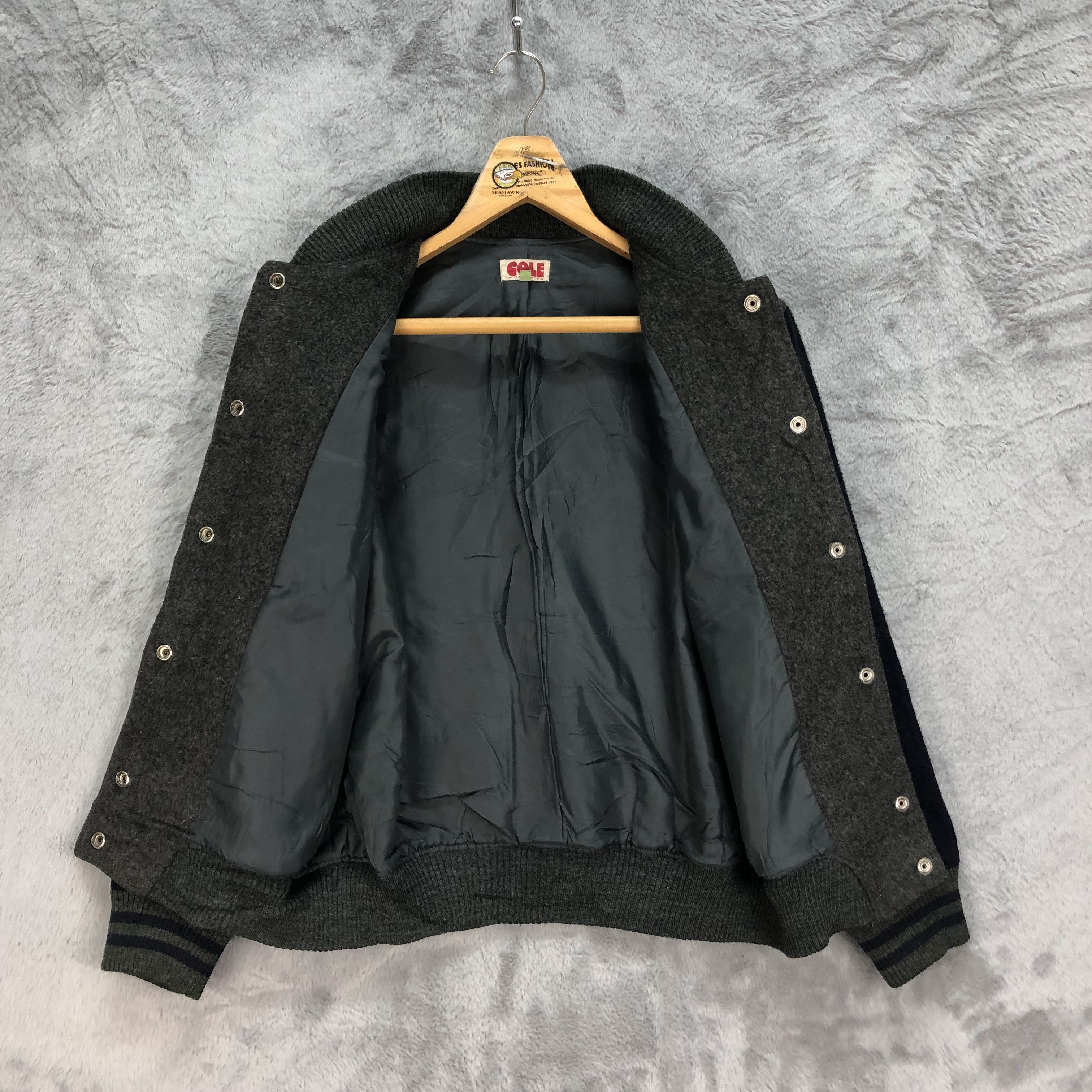 Vintage Vintage COLE of California Wool Varsity Jacket #4897-175 Size M / US 6-8 / IT 42-44 - 6 Thumbnail