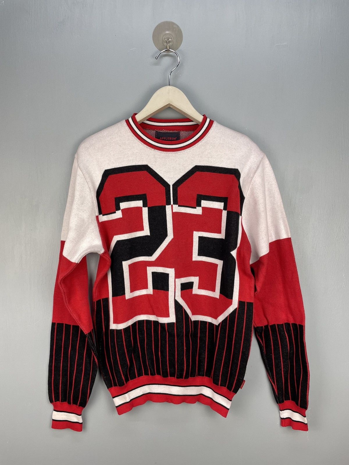 Japanese Brand × NBA Applebum Micheal Jordan Chicago Bulls design 23 knitwear Size US M / EU 48-50 / 2 - 1 Thumbnail
