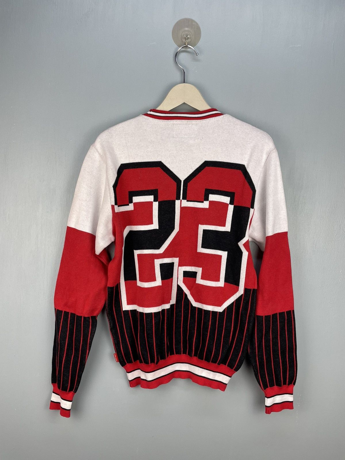 Japanese Brand × NBA Applebum Micheal Jordan Chicago Bulls design 23 knitwear Size US M / EU 48-50 / 2 - 2 Thumbnail