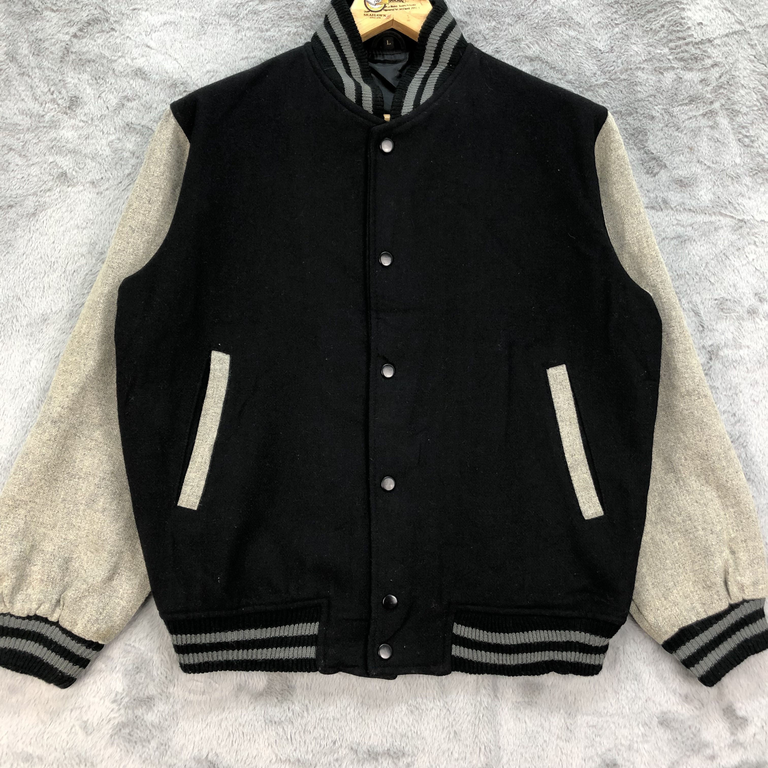 Vintage Made in Japan Wool Varsity Jacket #4846-173