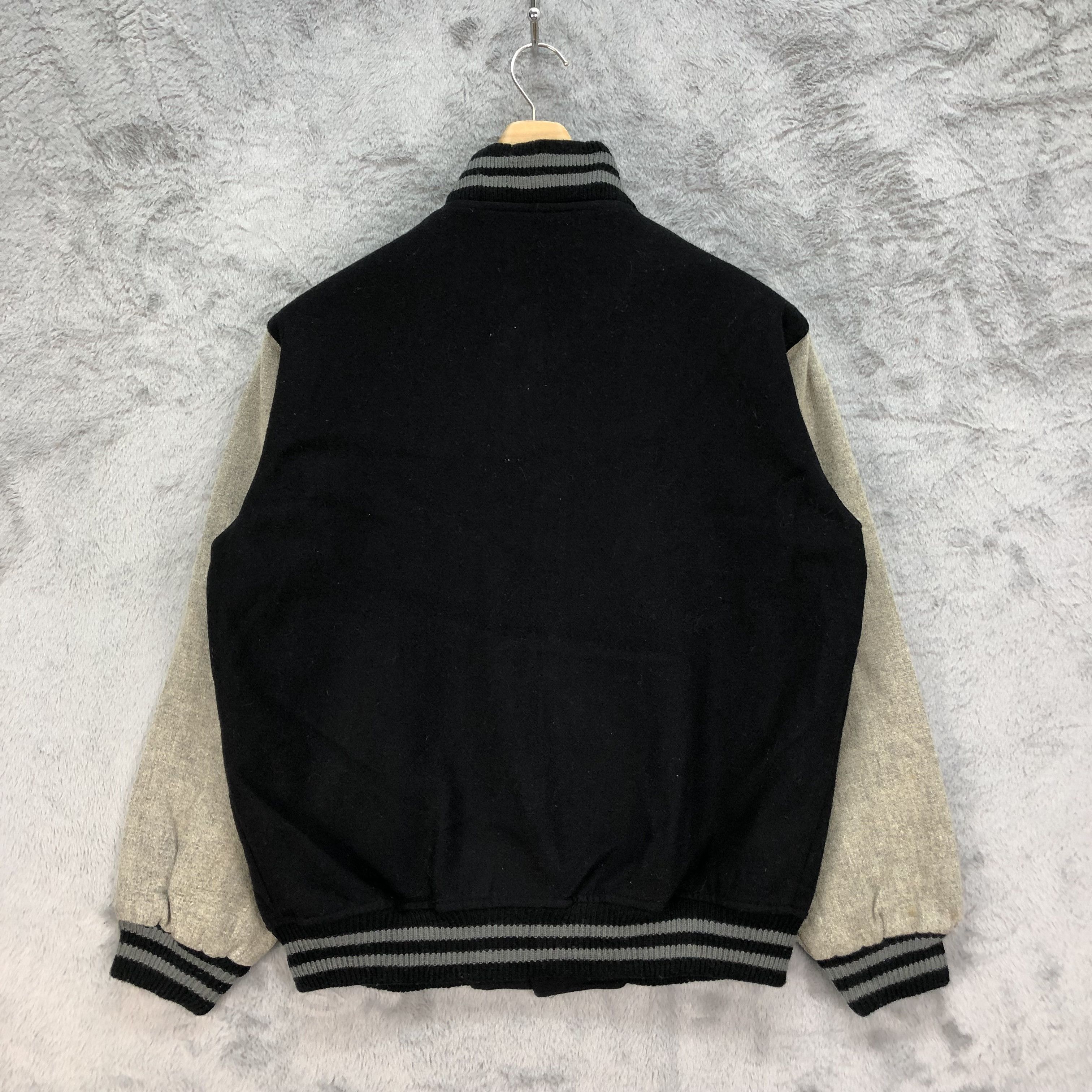 Japanese Brand Vintage Made in Japan Wool Varsity Jacket #4846-173 Size US L / EU 52-54 / 3 - 11 Thumbnail
