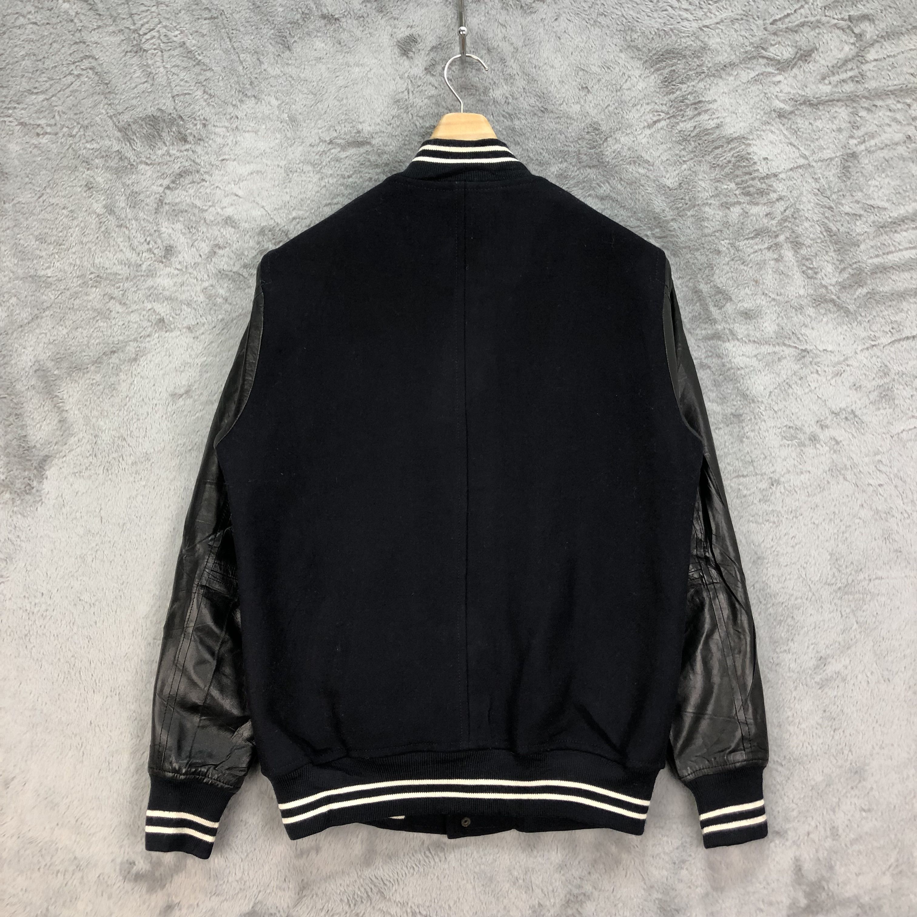 Japanese Brand Ships Wool Varsity Jacket #4847-174 Size US L / EU 52-54 / 3 - 10 Thumbnail