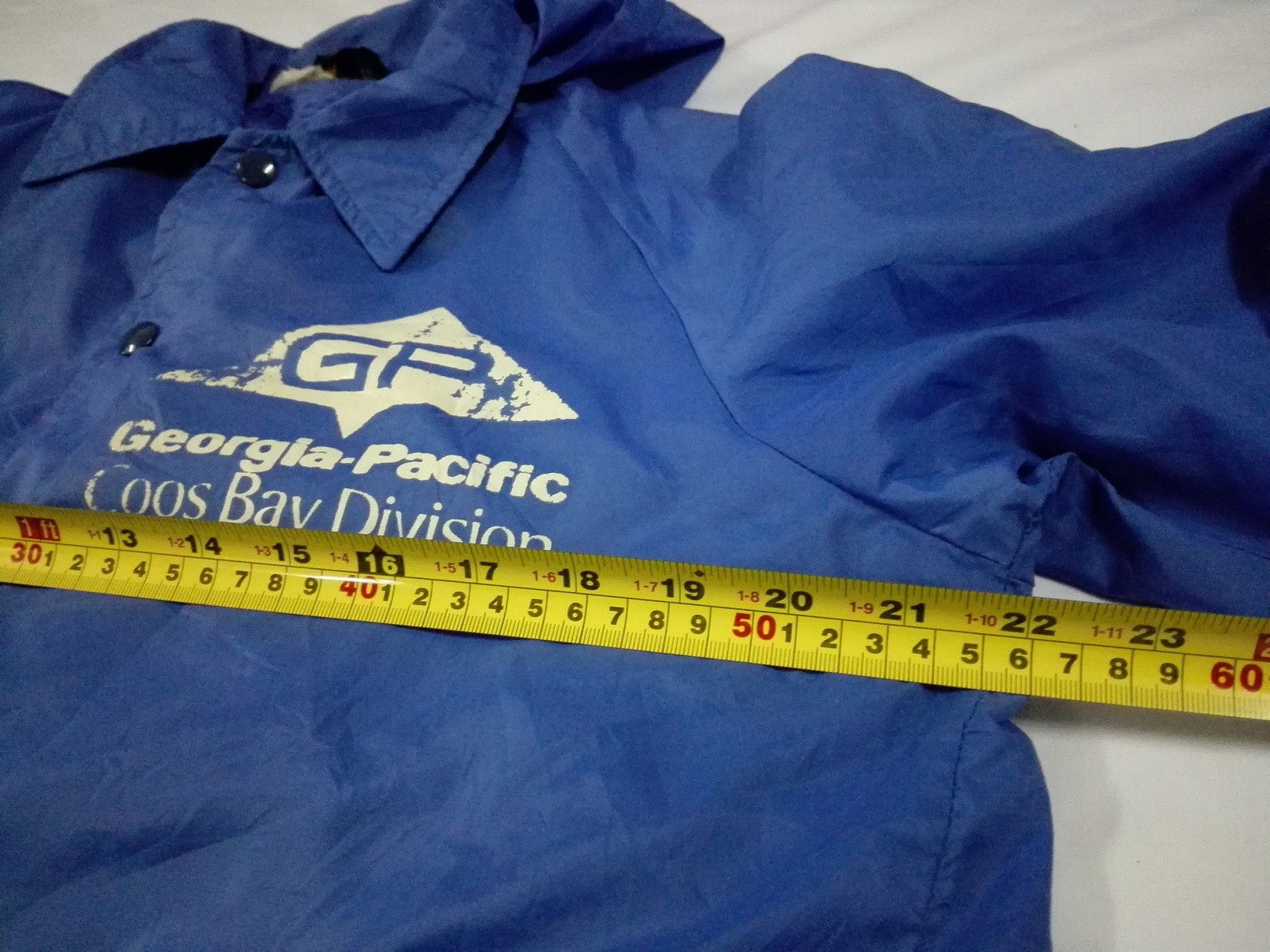 Champion VINTAGE 80s CHAMPION RUNNING MAN GEORGIA PACIFIC JACKET Size US L / EU 52-54 / 3 - 9 Thumbnail
