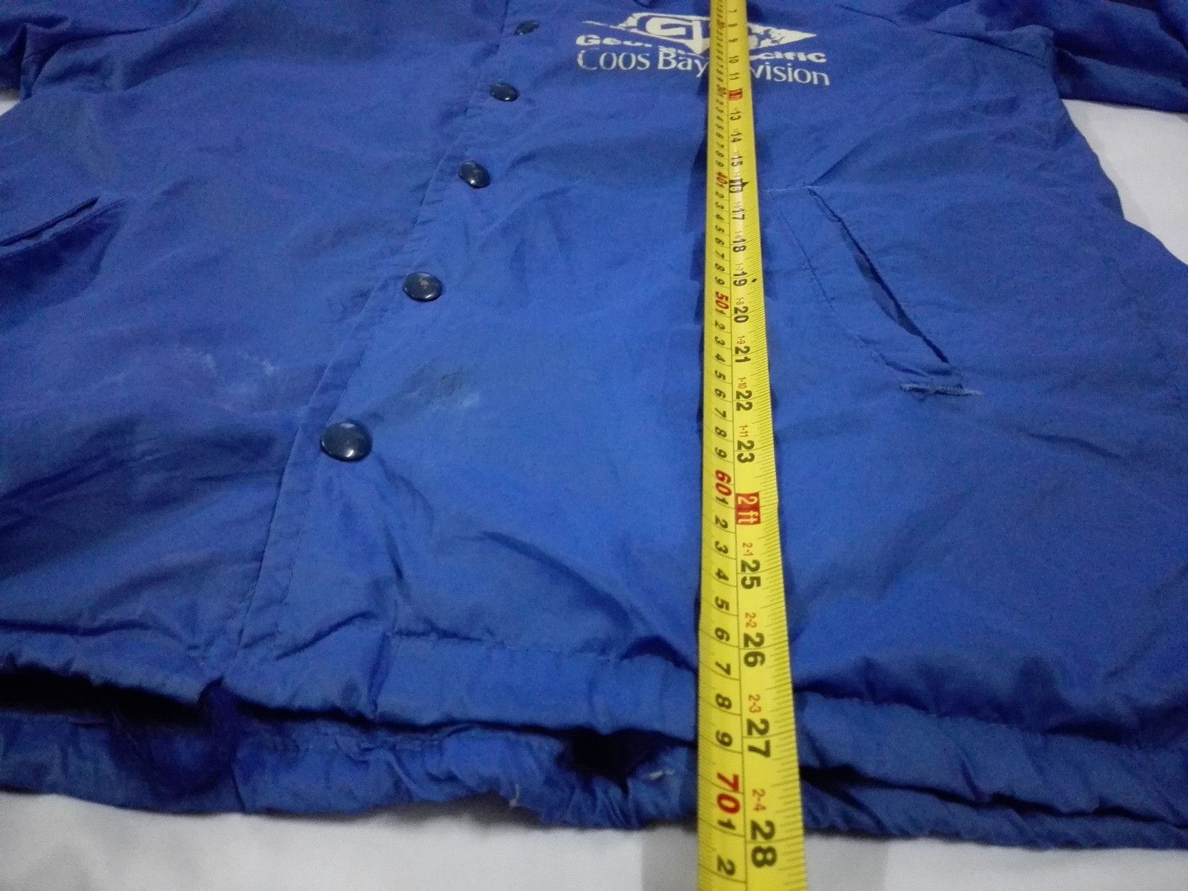 Champion VINTAGE 80s CHAMPION RUNNING MAN GEORGIA PACIFIC JACKET Size US L / EU 52-54 / 3 - 10 Thumbnail