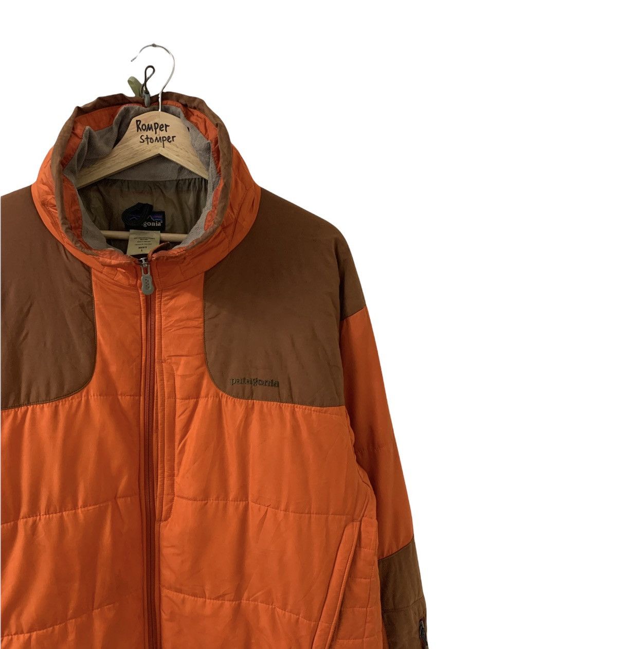 Patagonia Vintage 90s Patagonia Down Zipper Jacket Size US L / EU 52-54 / 3 - 3 Thumbnail