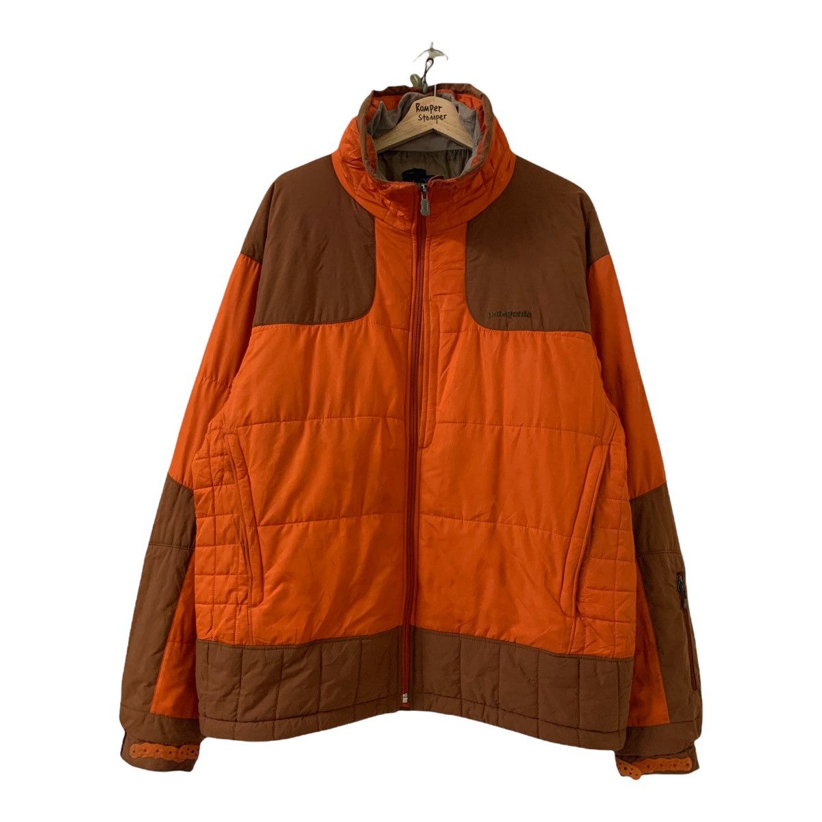 Patagonia Vintage 90s Patagonia Down Zipper Jacket Size US L / EU 52-54 / 3 - 1 Thumbnail