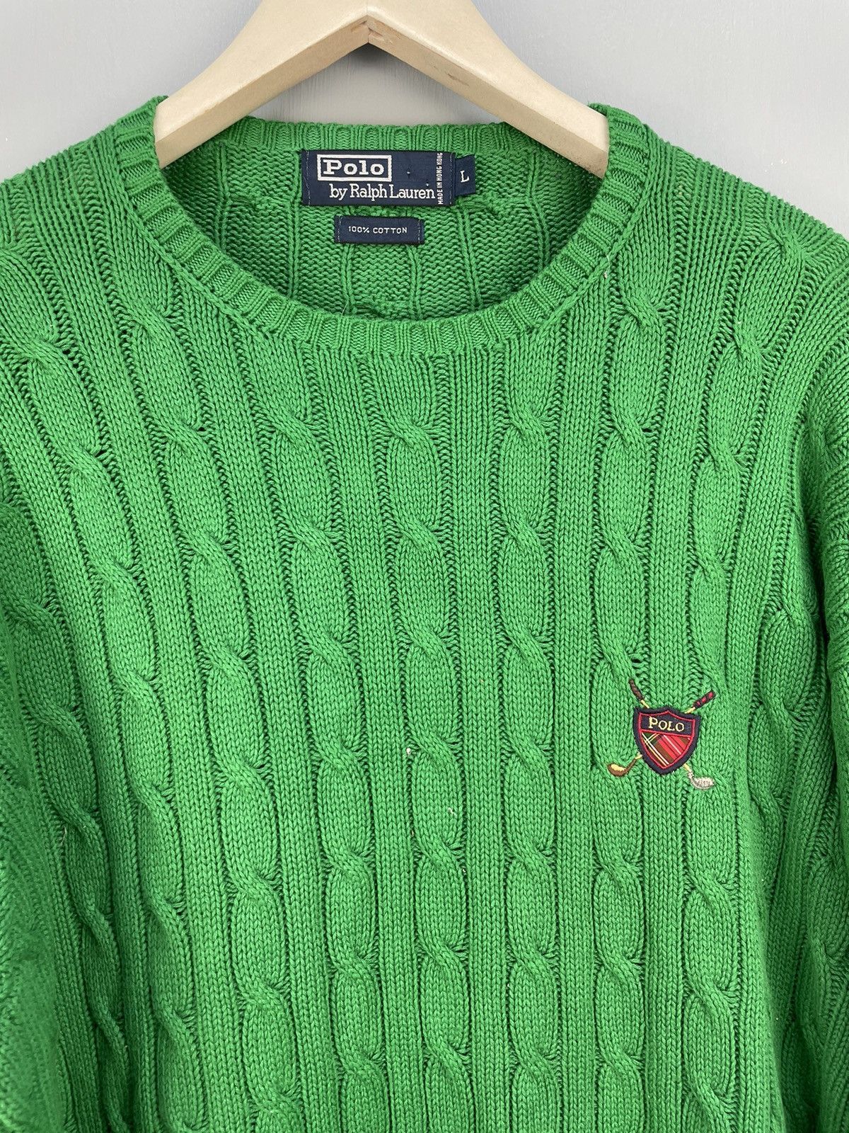 Polo Ralph Lauren Vintage Polo by Ralph Lauren polo golf knitwear Size US L / EU 52-54 / 3 - 3 Thumbnail