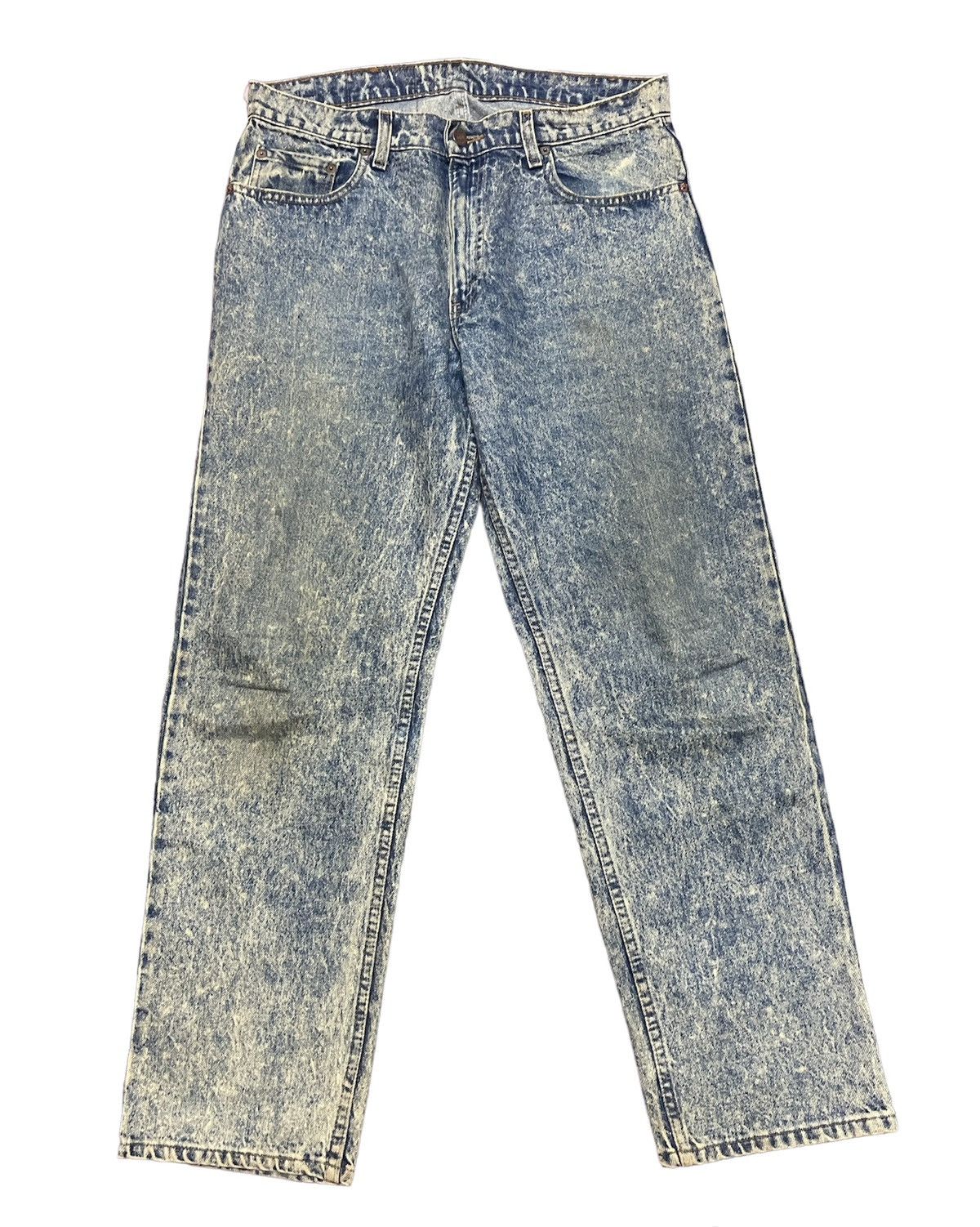 Levi's Vintage 90s Levis acid wash blue denim Size US 34 / EU 50 - 1 Thumbnail