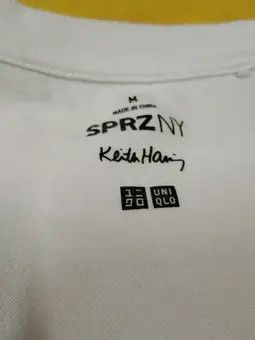 Keith Haring × Uniqlo KEITH HARING ILLUSTRATED GUIDE TO BREAKING T-SHIRT Size US M / EU 48-50 / 2 - 7 Thumbnail