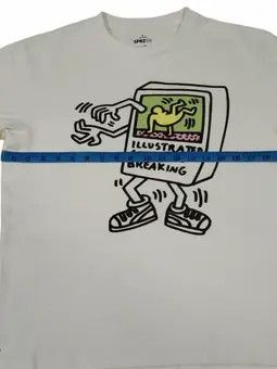Keith Haring × Uniqlo KEITH HARING ILLUSTRATED GUIDE TO BREAKING T-SHIRT Size US M / EU 48-50 / 2 - 11 Thumbnail