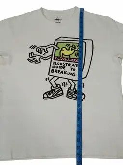 Keith Haring × Uniqlo KEITH HARING ILLUSTRATED GUIDE TO BREAKING T-SHIRT Size US M / EU 48-50 / 2 - 10 Thumbnail