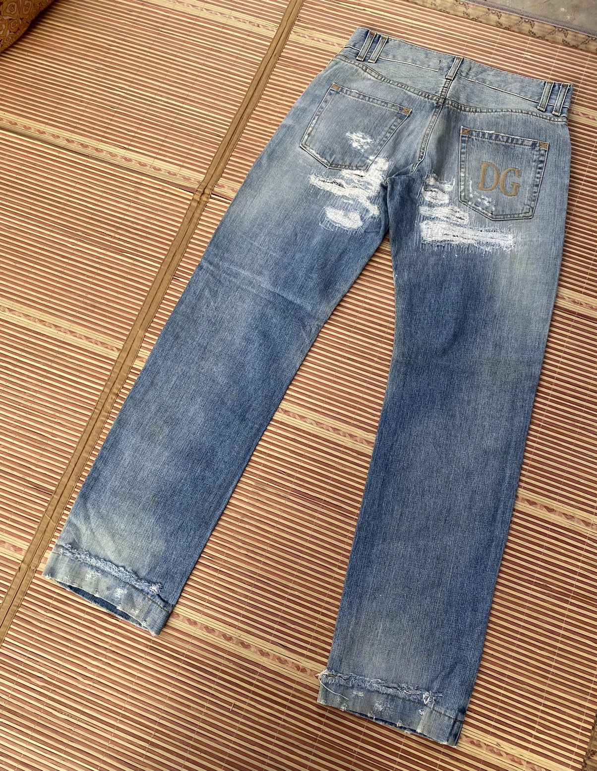Dolce & Gabbana Vintage Dolce & Gabbana Distressed Pant Size US 32 / EU 48 - 2 Thumbnail
