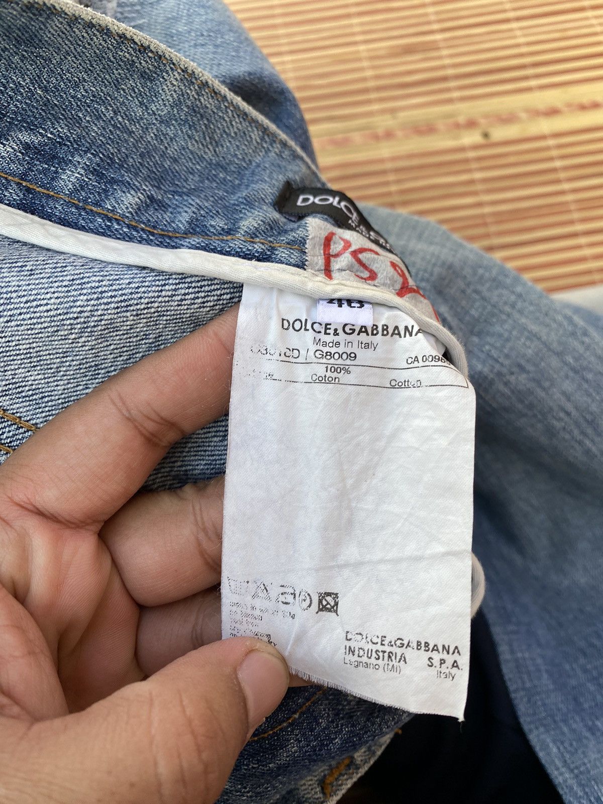Dolce & Gabbana Vintage Dolce & Gabbana Distressed Pant Size US 32 / EU 48 - 9 Thumbnail