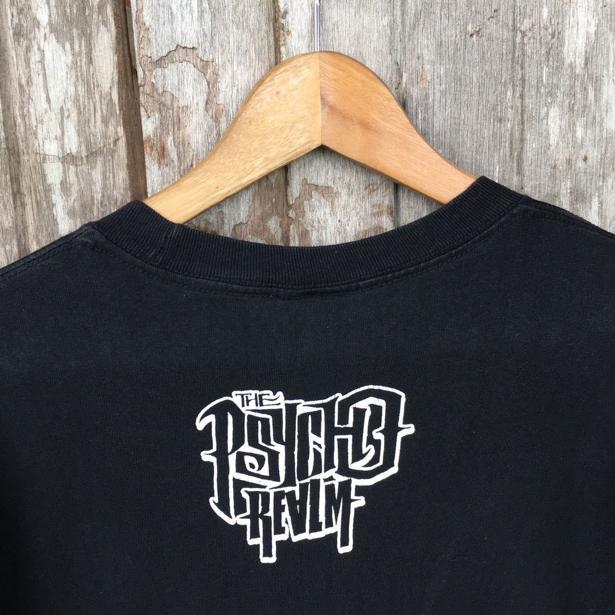 Vintage Thrashed Faded Vintage The Psycho Realm ERD GRUNGE TEE Size US L / EU 52-54 / 3 - 7 Thumbnail