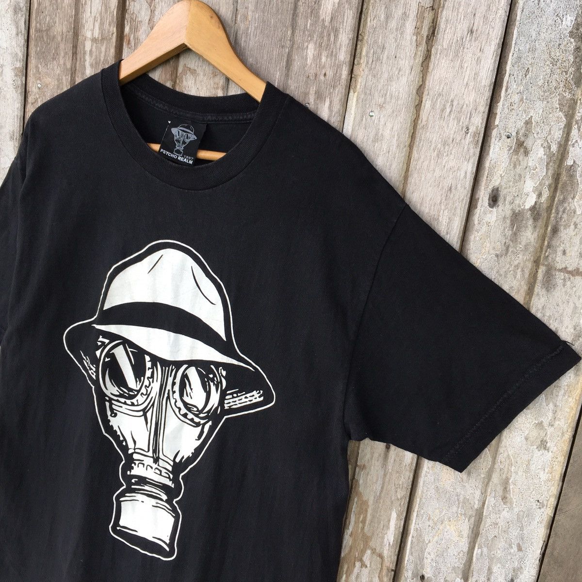 Vintage Thrashed Faded Vintage The Psycho Realm ERD GRUNGE TEE Size US L / EU 52-54 / 3 - 2 Thumbnail