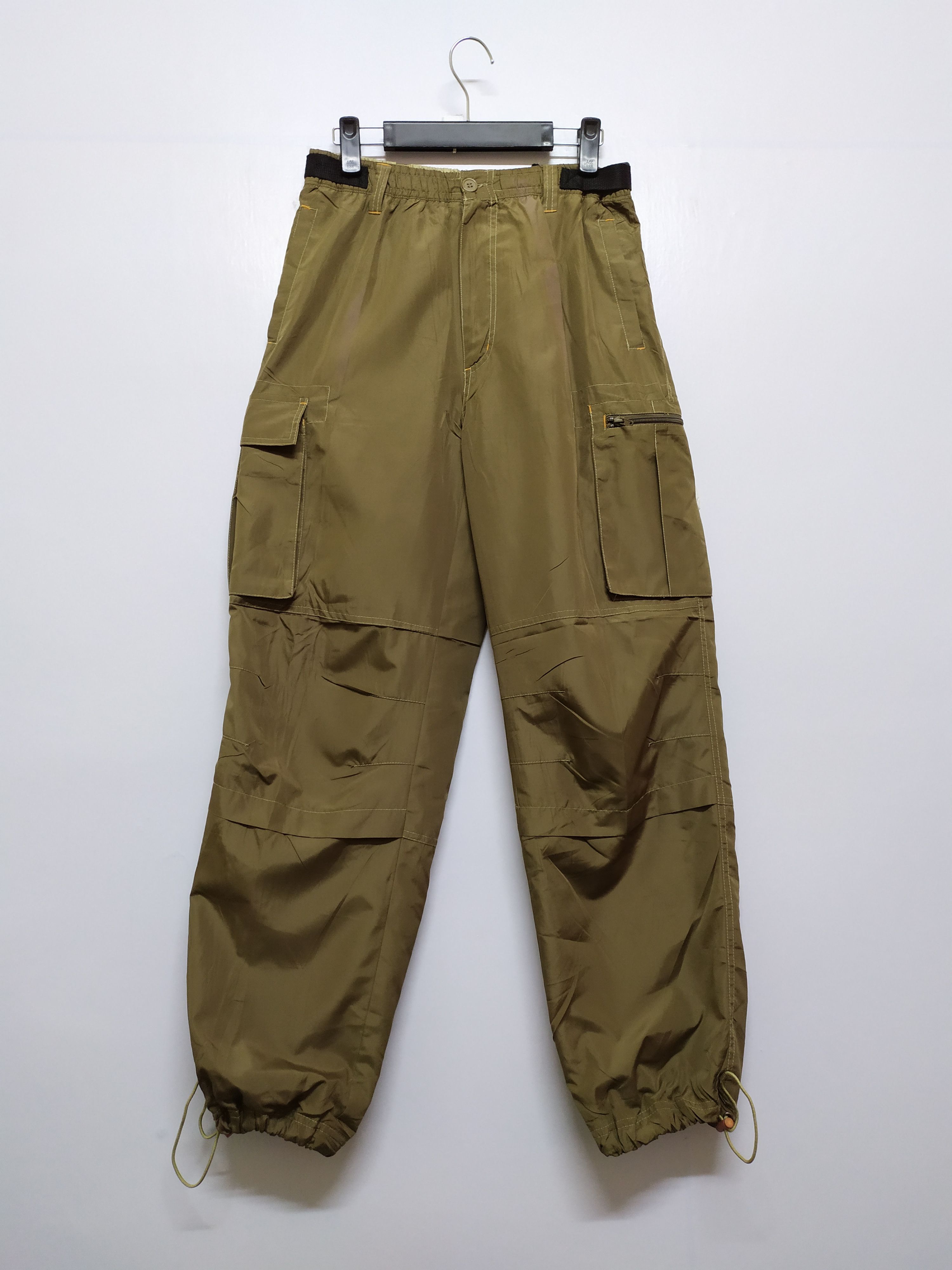 Japanese Brand SPORTSWEAR CARGO PANTS MULTIPOCKET UTILITY PANTS Size US 30 / EU 46 - 1 Thumbnail