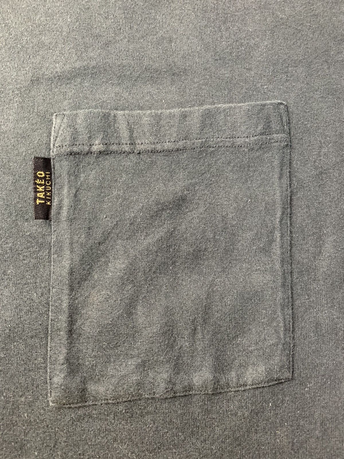 Takeo Kikuchi Vintage 90s Takeo Kikuchi Single Pocket Tee Size US L / EU 52-54 / 3 - 4 Thumbnail