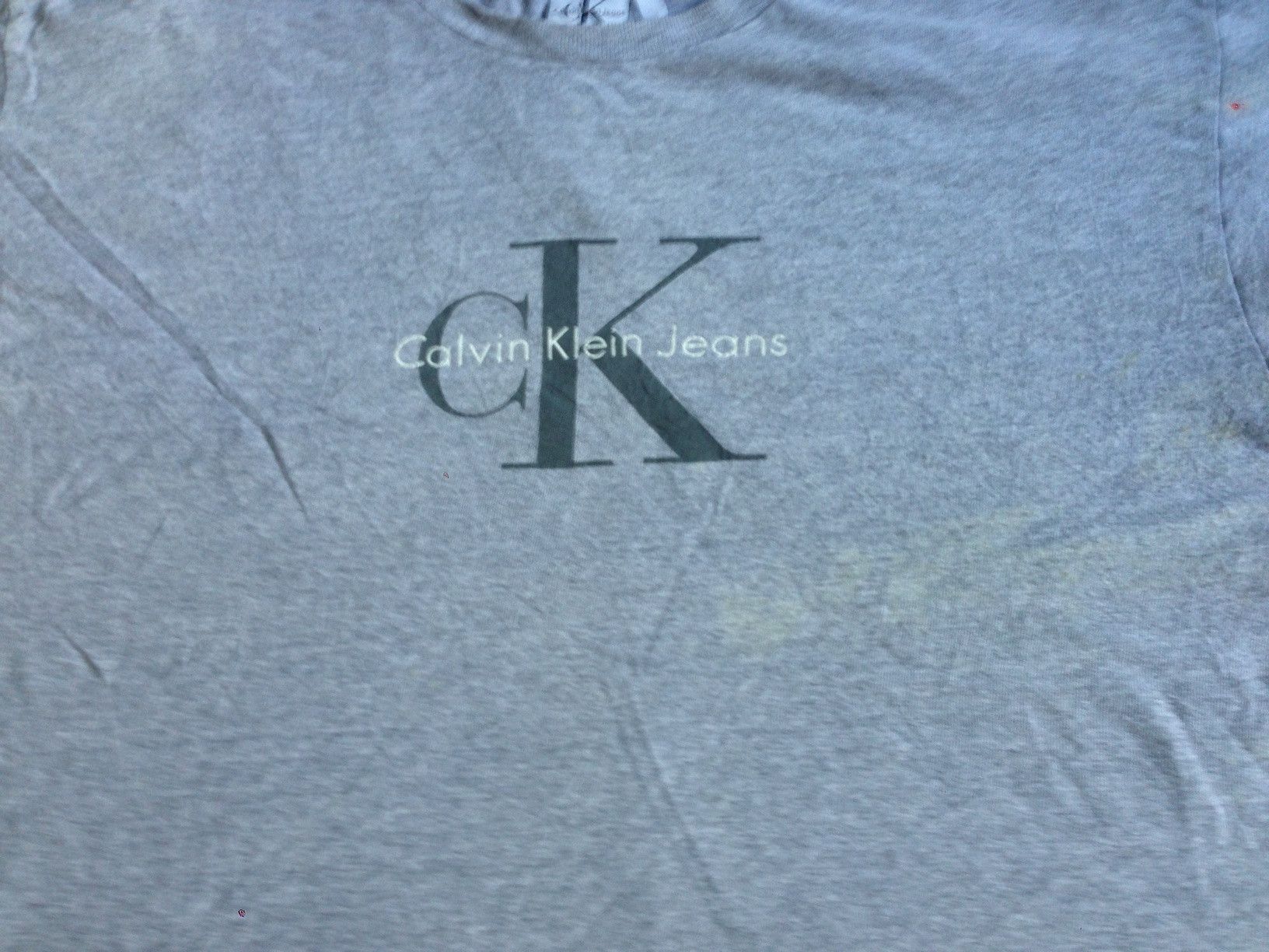 Vintage Calvin Klein Promo Logo T Shirt Tee