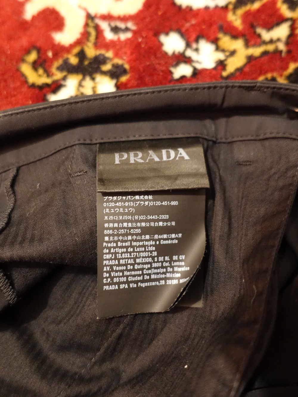Prada NYLON GAB VELCRO CUFF TROUSERS Size US 32 / EU 48 - 9 Thumbnail