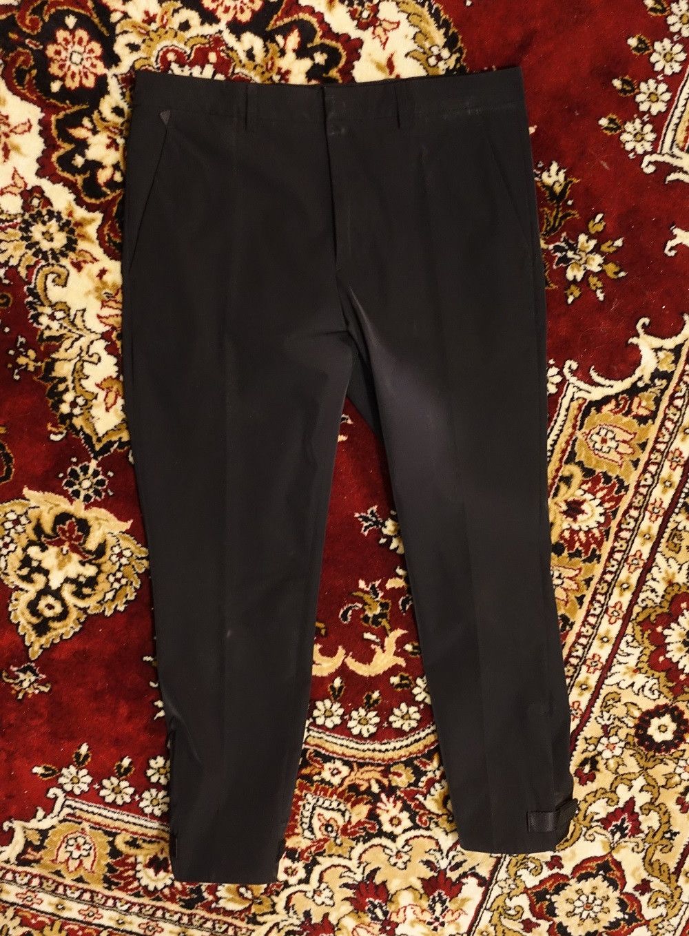 Prada NYLON GAB VELCRO CUFF TROUSERS Size US 32 / EU 48 - 4 Thumbnail