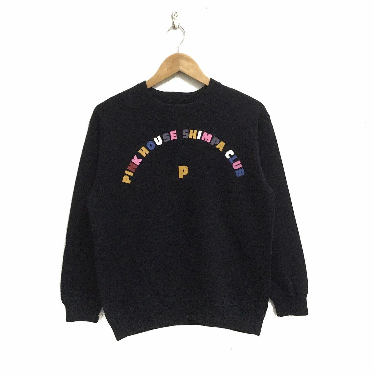 Vintage Pink House Japanese Brand Sweatshirts Pullover