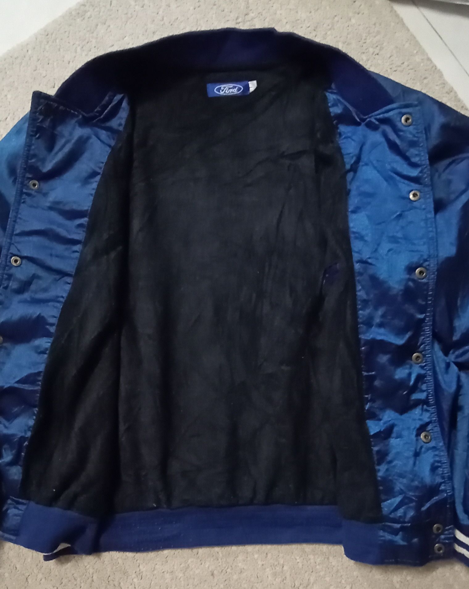 Ford × Vintage Vintage Ford Varsity Jacket Embroided Logo Size US L / EU 52-54 / 3 - 6 Thumbnail