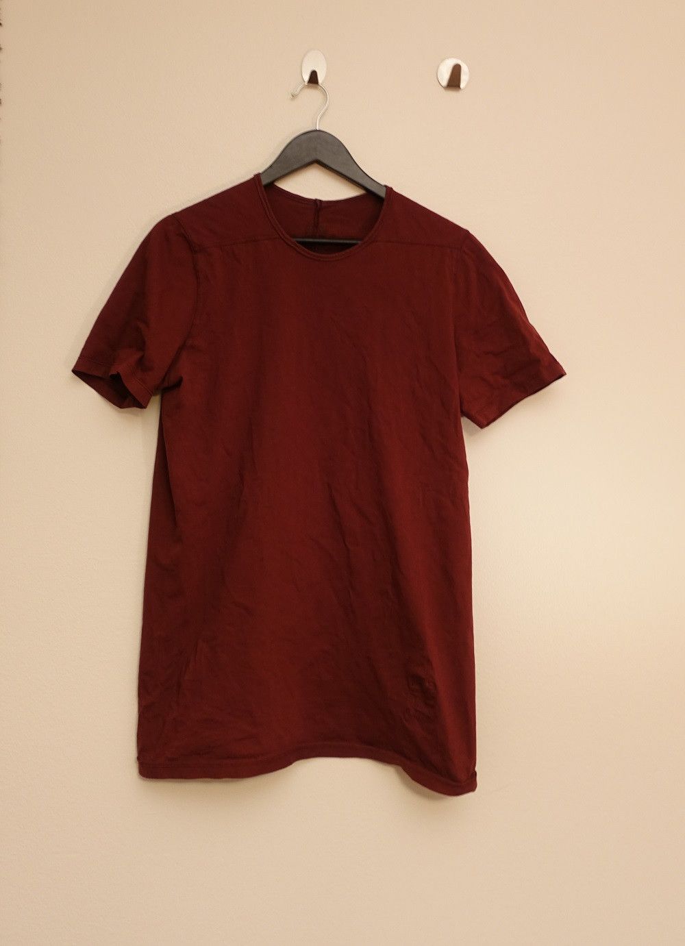 Rick Owens BRUISE LEVEL TEE Size US S / EU 44-46 / 1 - 1 Thumbnail