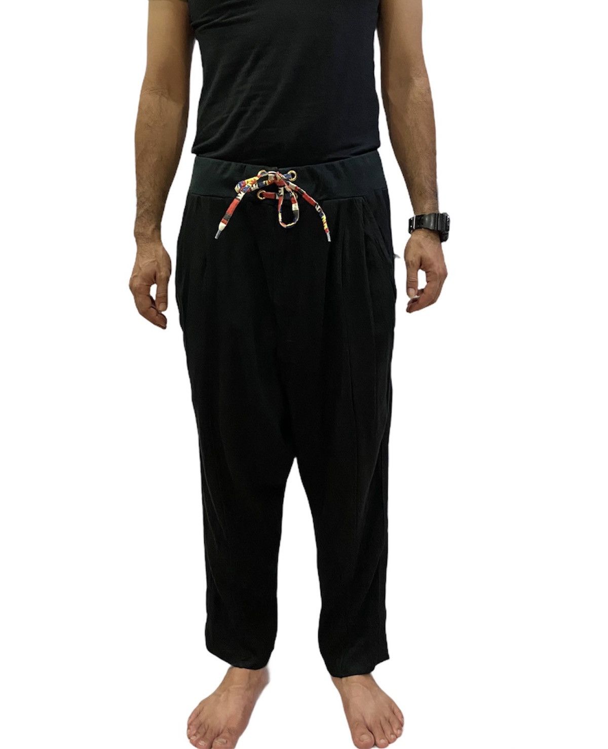 Issey Miyake Mercibeaucoup Rayon Drop Crotch Pants Size US 32 / EU 48 - 6 Thumbnail
