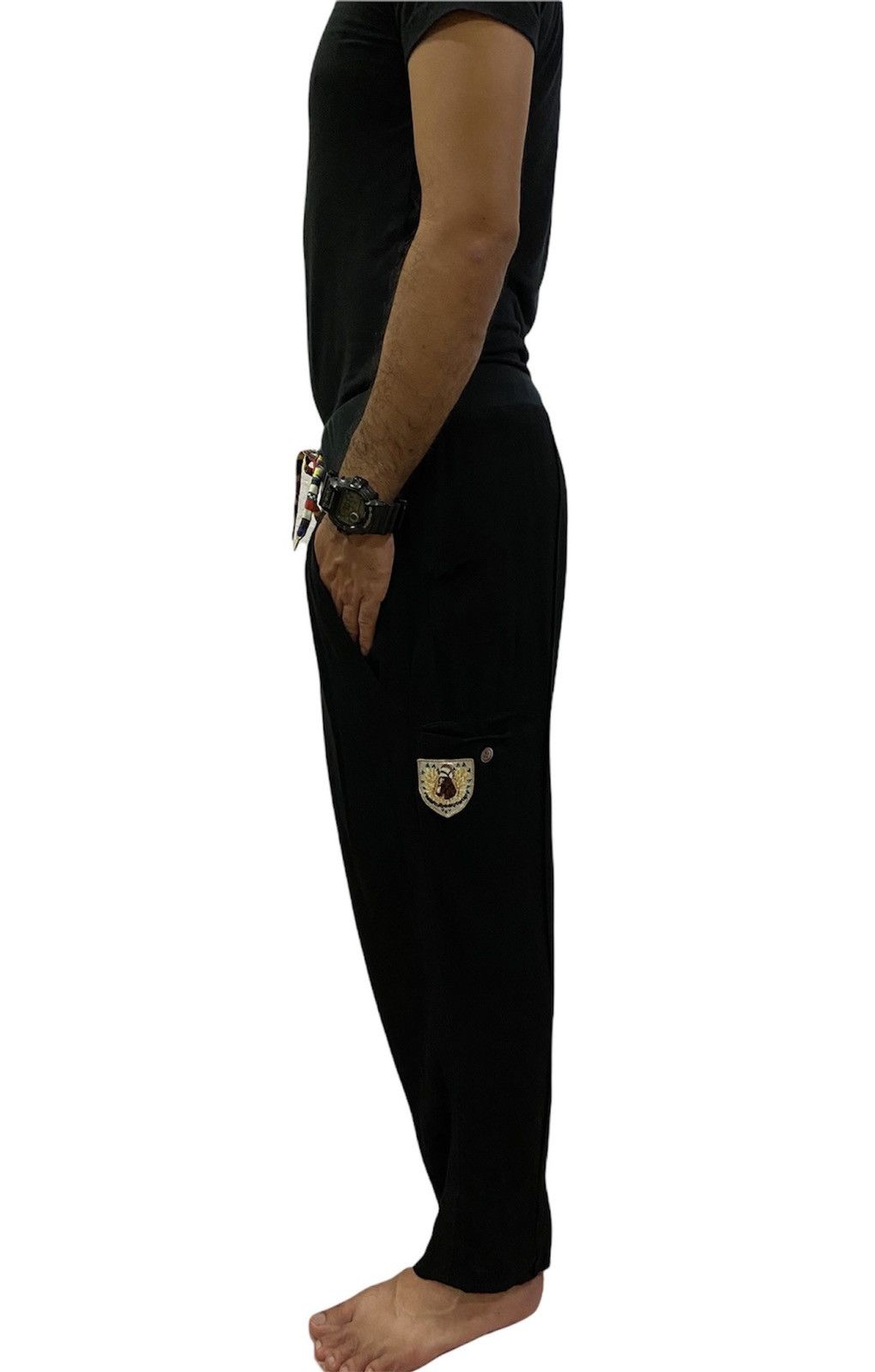 Issey Miyake Mercibeaucoup Rayon Drop Crotch Pants Size US 32 / EU 48 - 3 Thumbnail