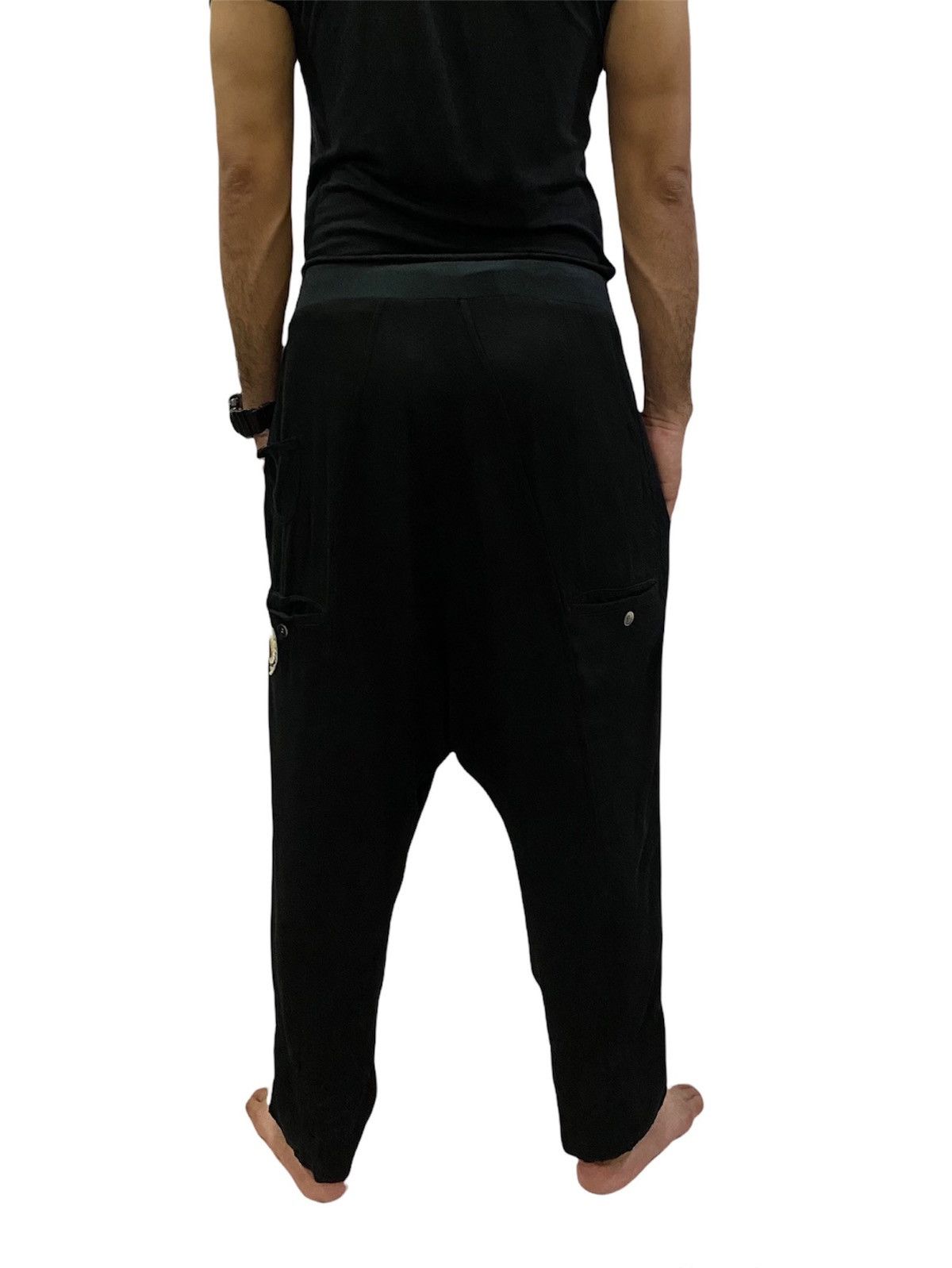 Issey Miyake Mercibeaucoup Rayon Drop Crotch Pants Size US 32 / EU 48 - 5 Thumbnail