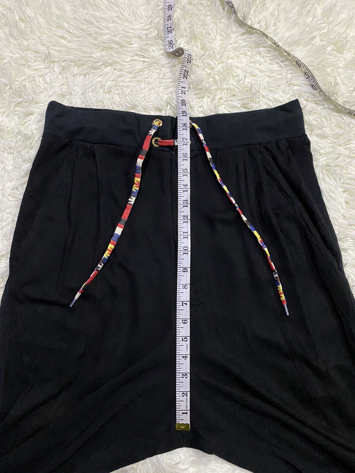 Issey Miyake Mercibeaucoup Rayon Drop Crotch Pants Size US 32 / EU 48 - 19 Thumbnail