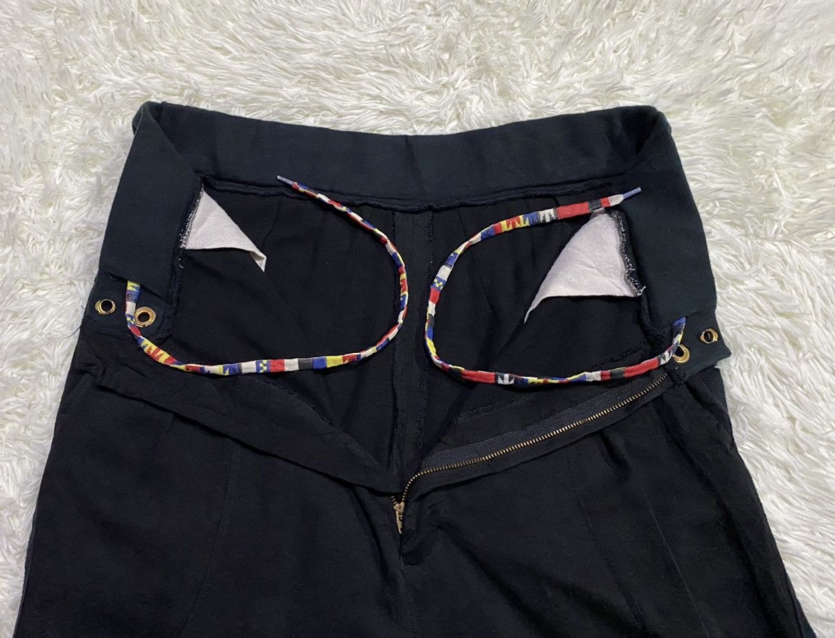 Issey Miyake Mercibeaucoup Rayon Drop Crotch Pants Size US 32 / EU 48 - 12 Thumbnail